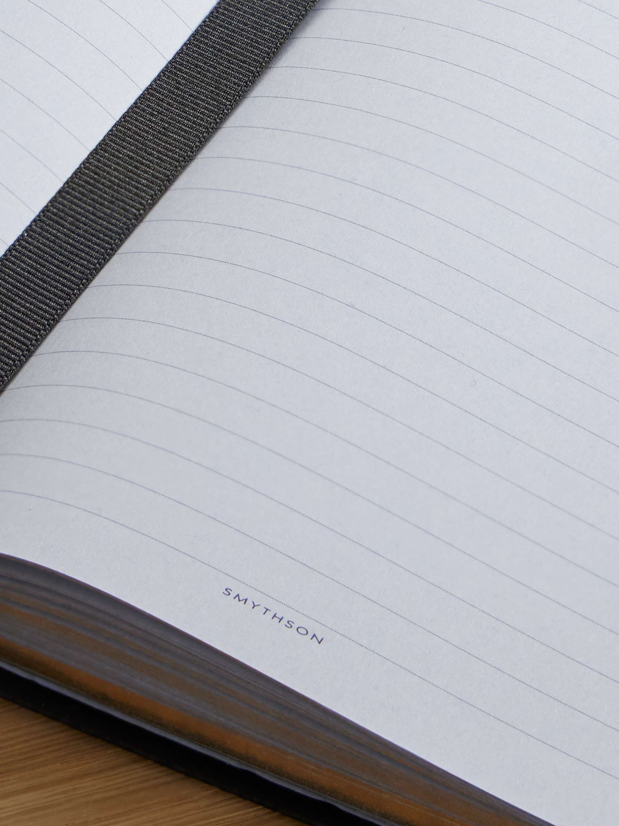 Navy 'Notes' Chelsea Notebook by Smythson