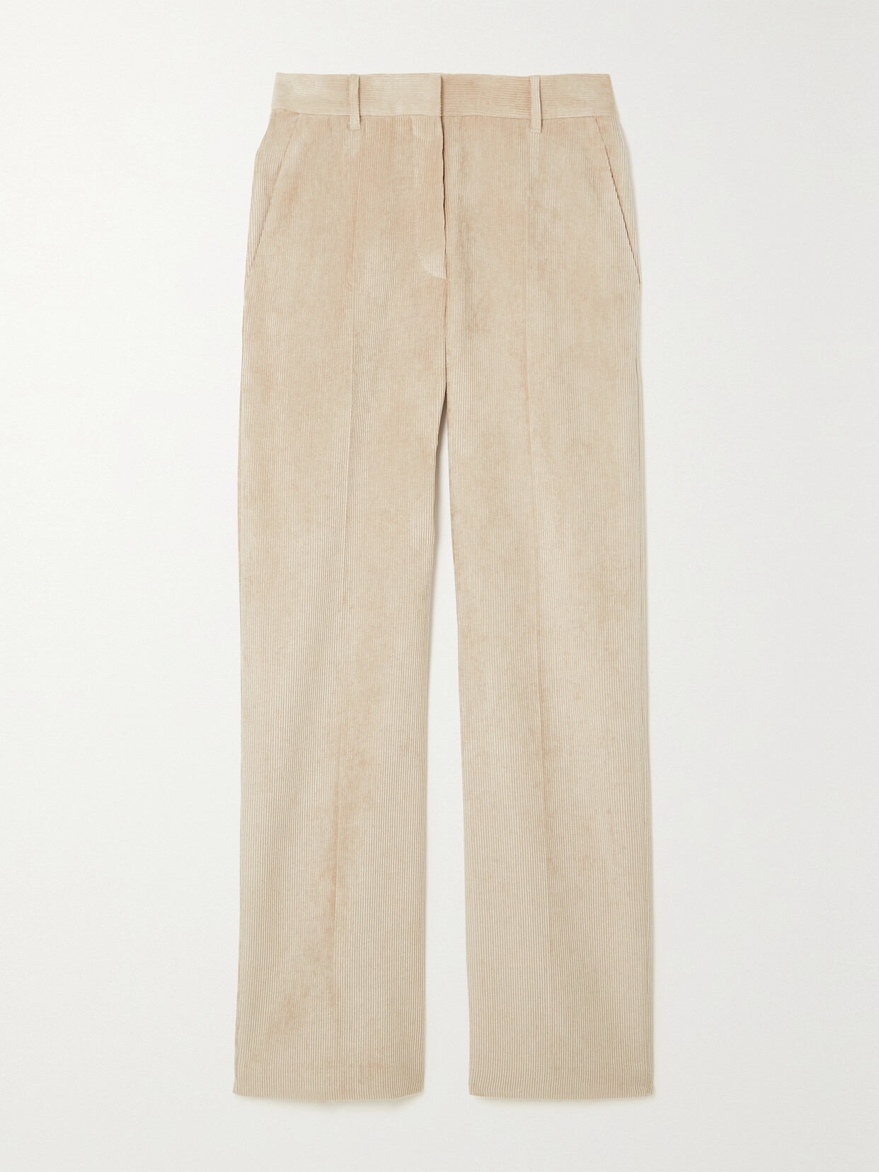 Brunello Cucinelli - Corduroy Straight-leg Pants - Neutrals