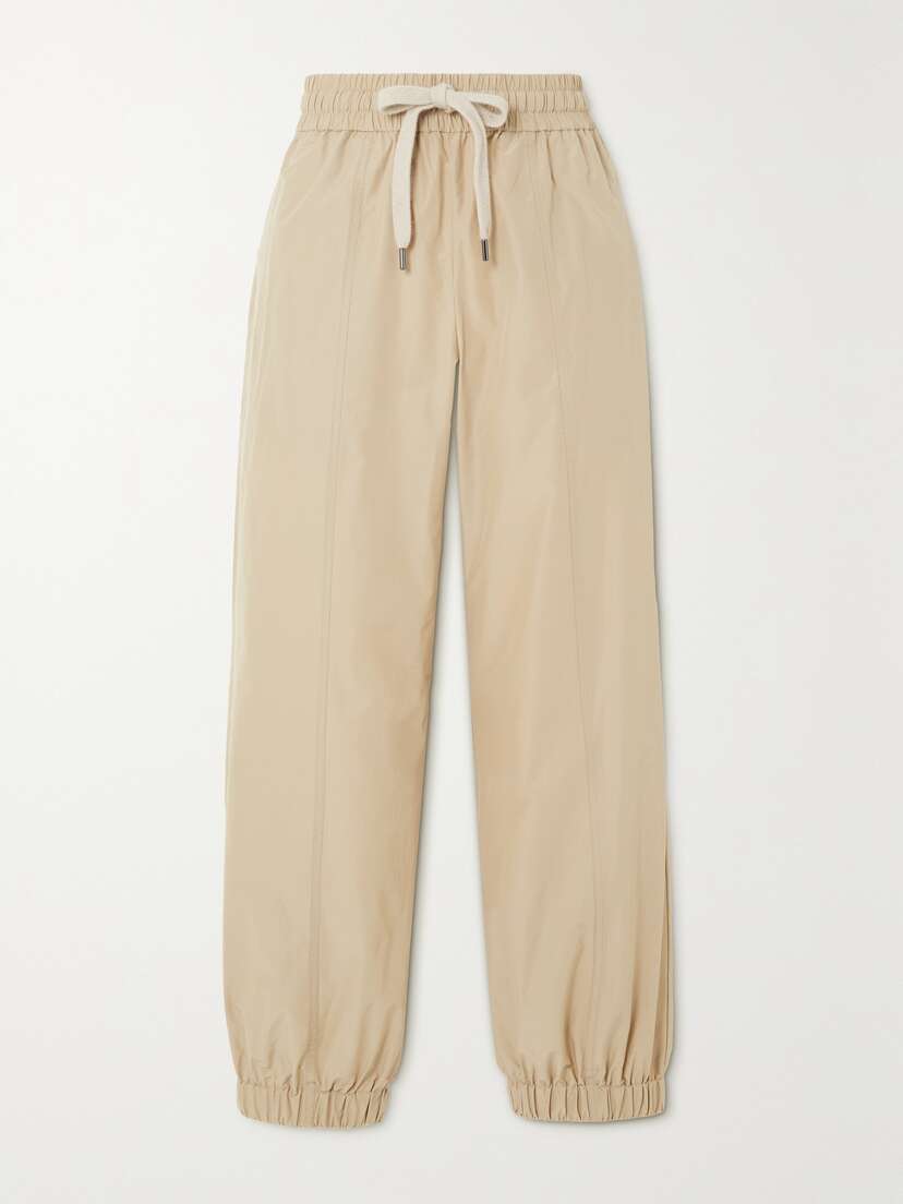 Brunello Cucinelli Tapered Poplin Cargo Pants