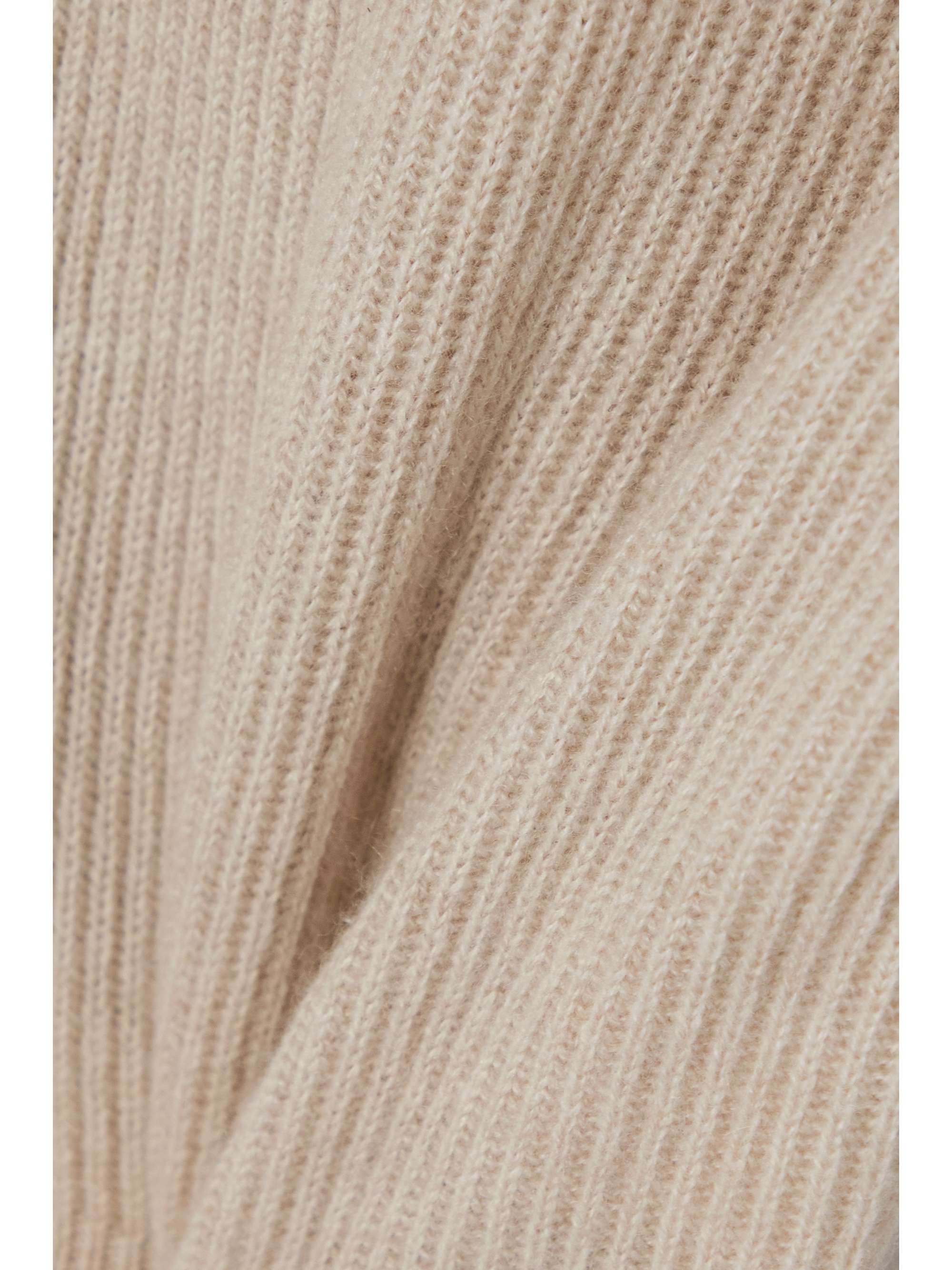 BRUNELLO CUCINELLI Cropped ribbed cashmere cardigan