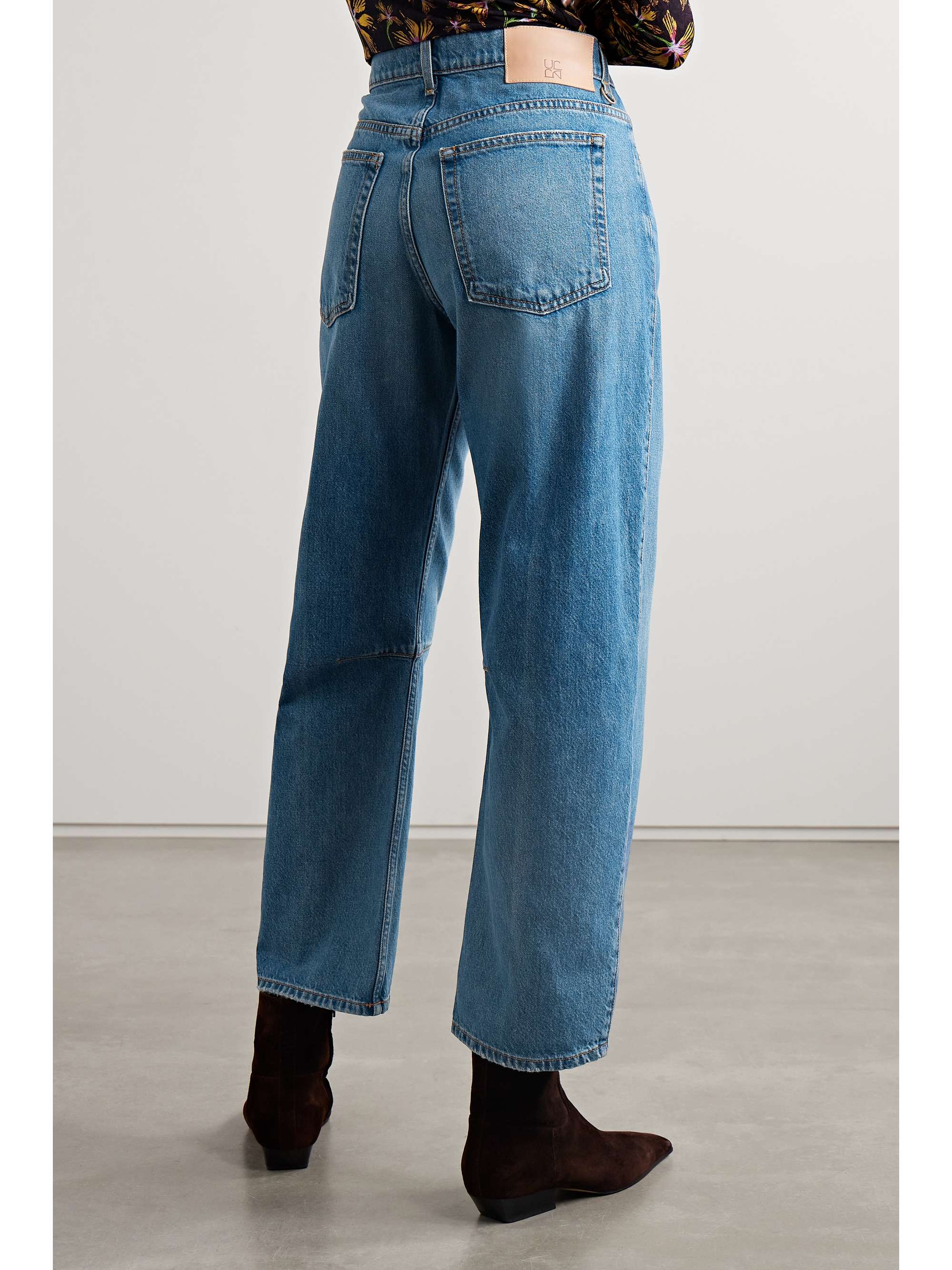 ULLA JOHNSON The Esme high-rise wide-leg jeans | NET-A-PORTER