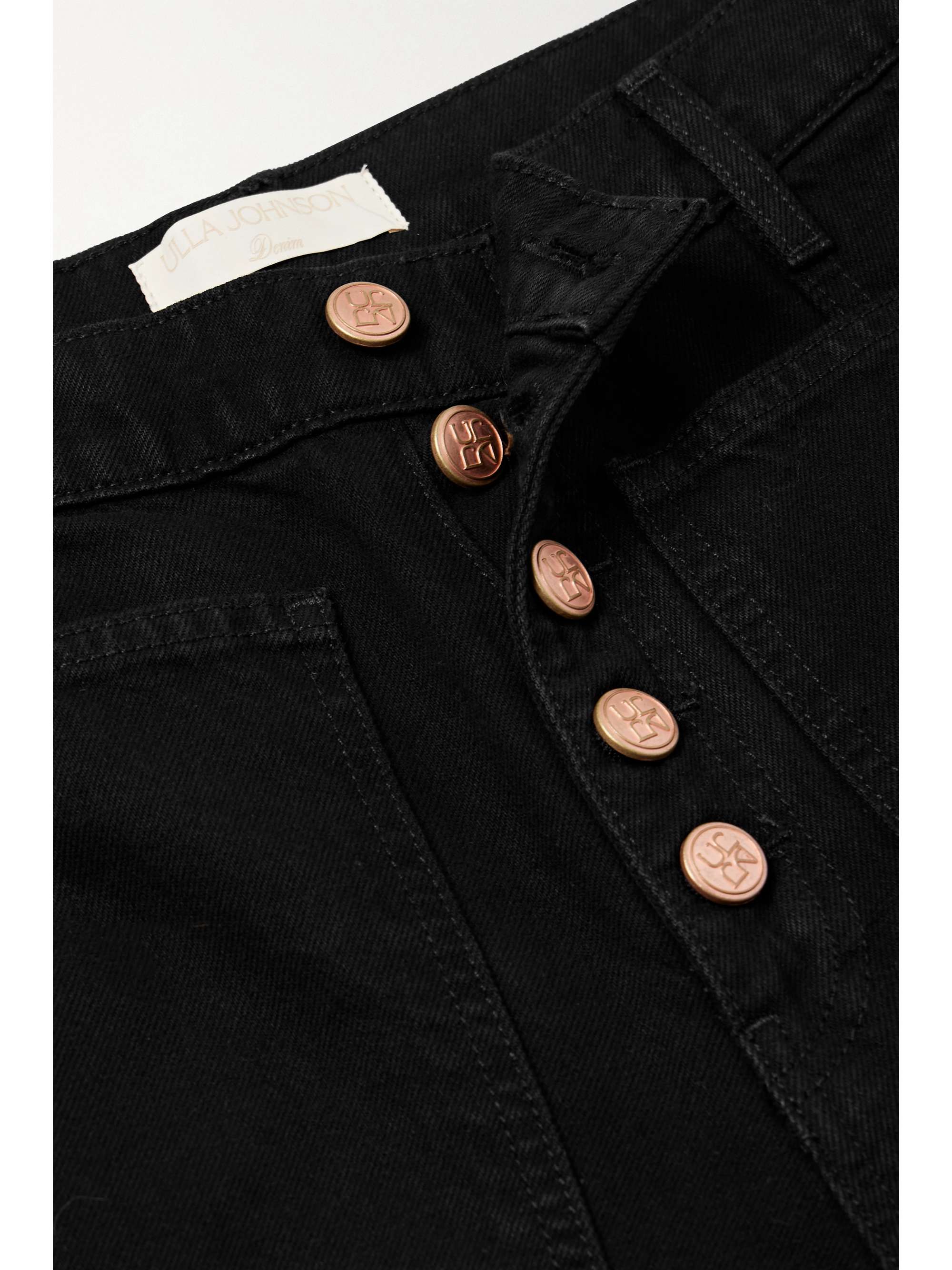 ULLA JOHNSON The Lou highrise flared jeans NETAPORTER