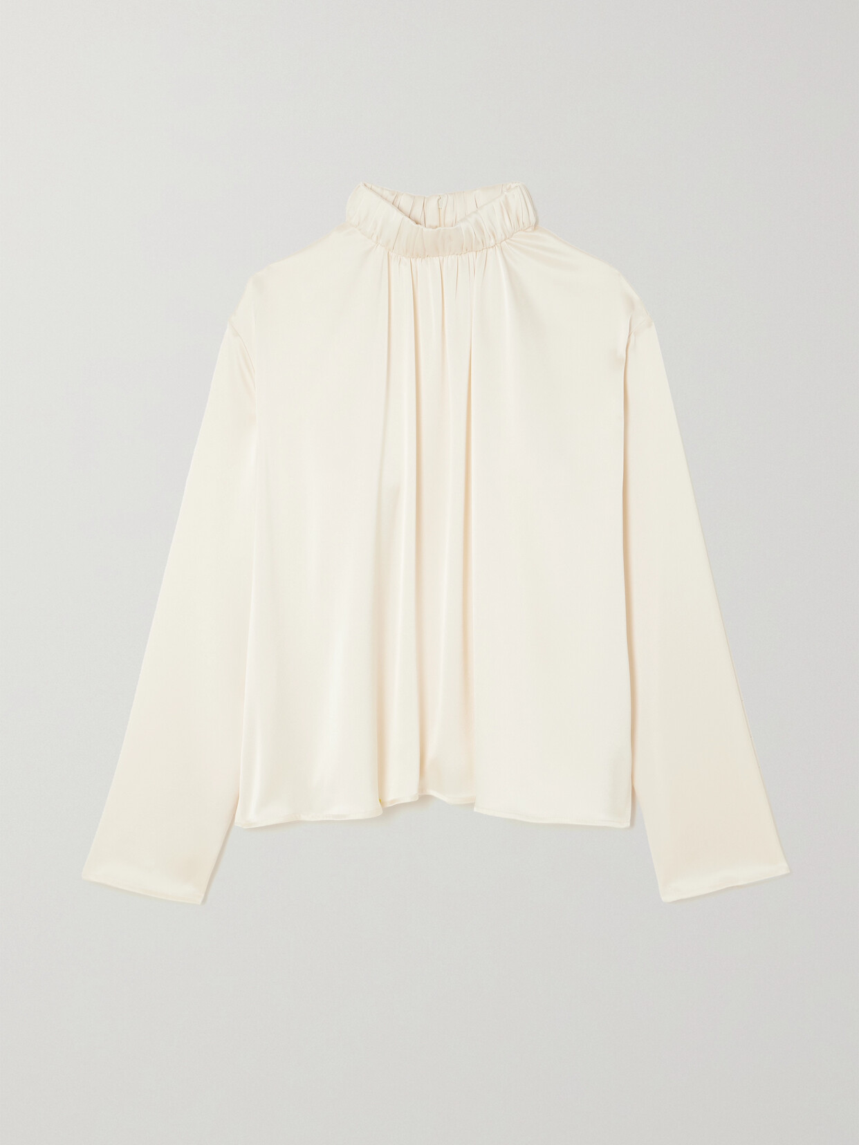 JW Anderson Gathered Satin Blouse