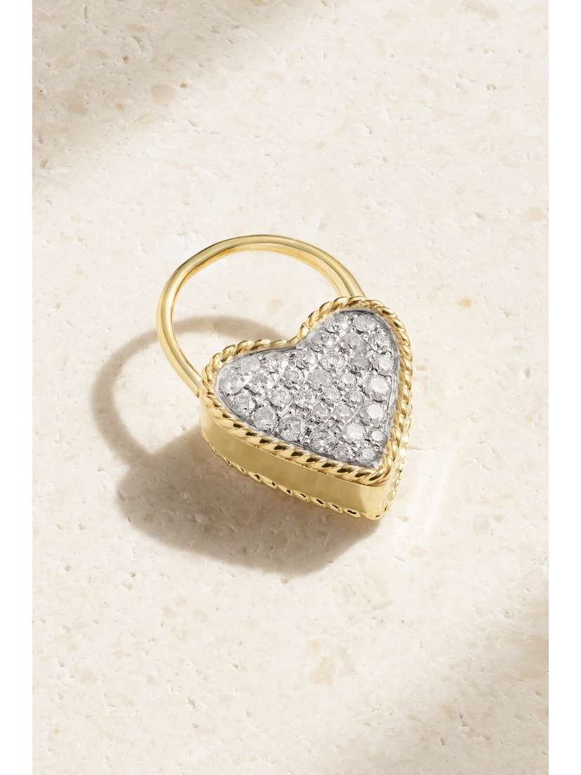 Yvonne Léon 9-karat Gold Diamond Single Earring