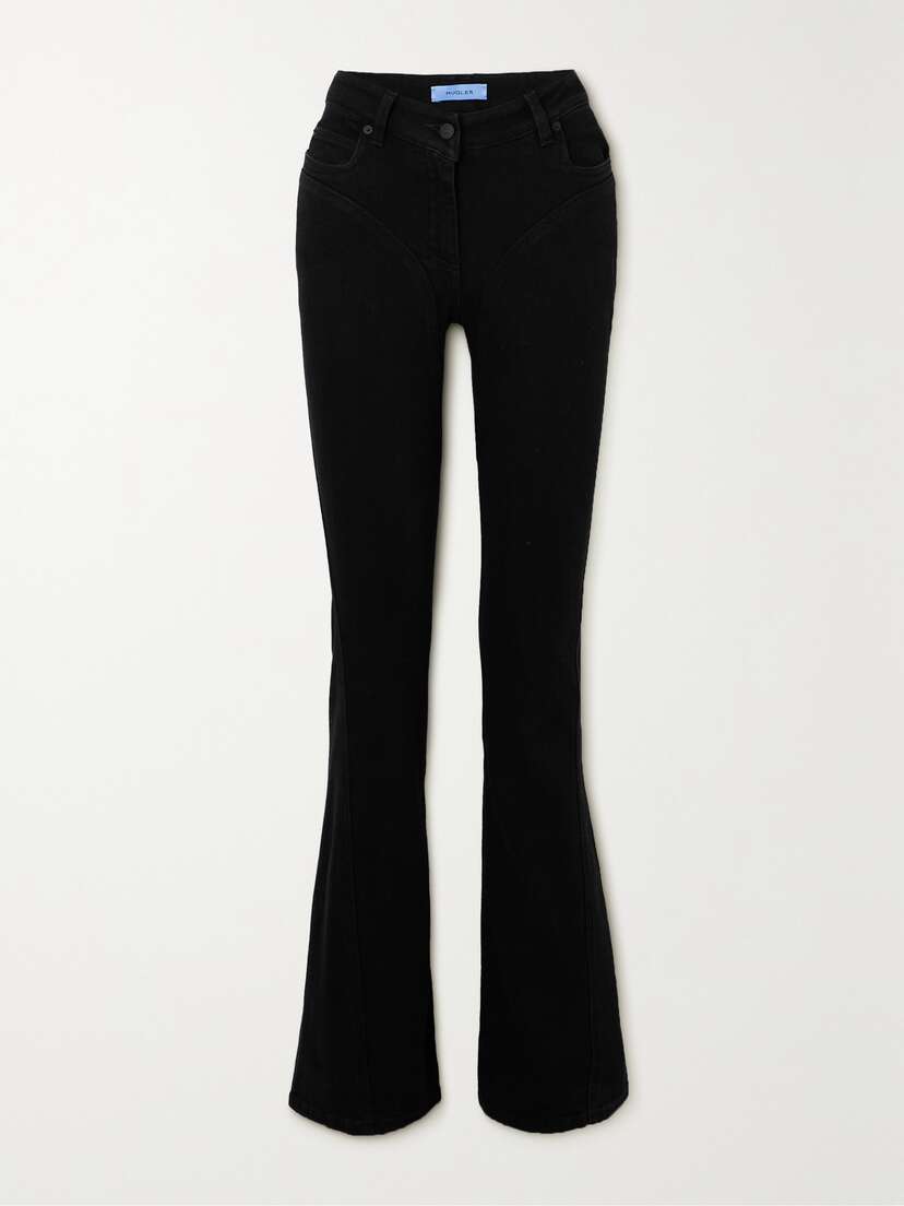 Mugler Mid-rise Flared Jeans