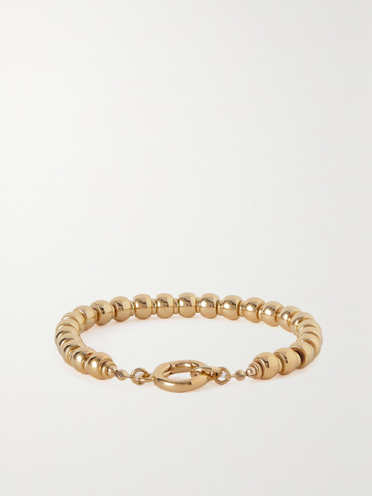 Laura Lombardi Maremma Recycled Gold-plated Bracelet In Metallic