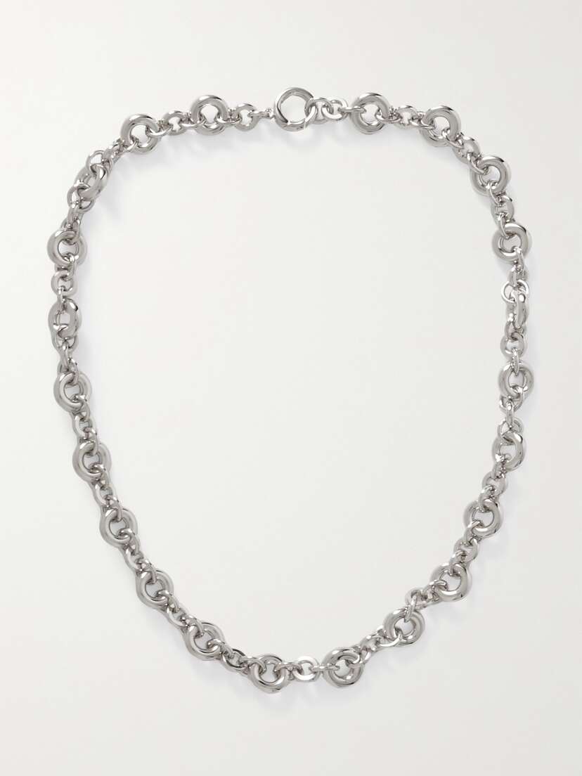 Laura Lombardi + Net Sustain Isola Recycled Gold-plated Necklace