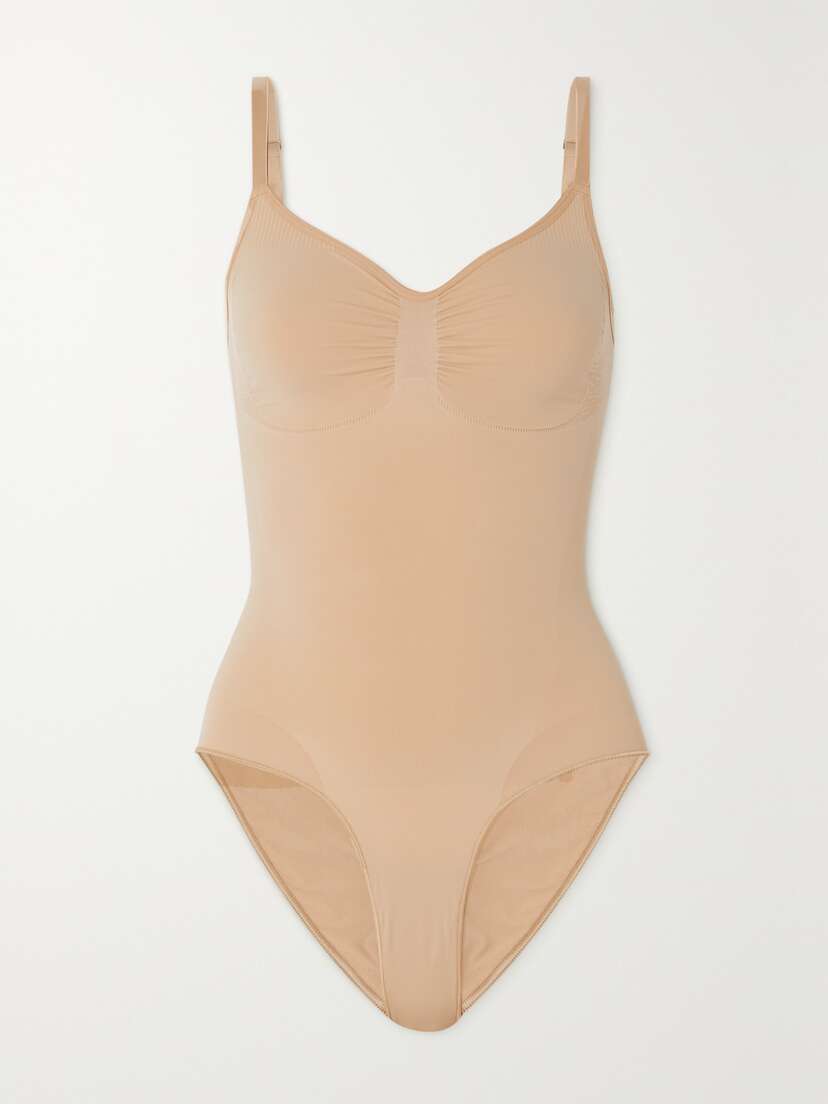 Skims Seamless Sculpt Brief Bodysuit - Mica