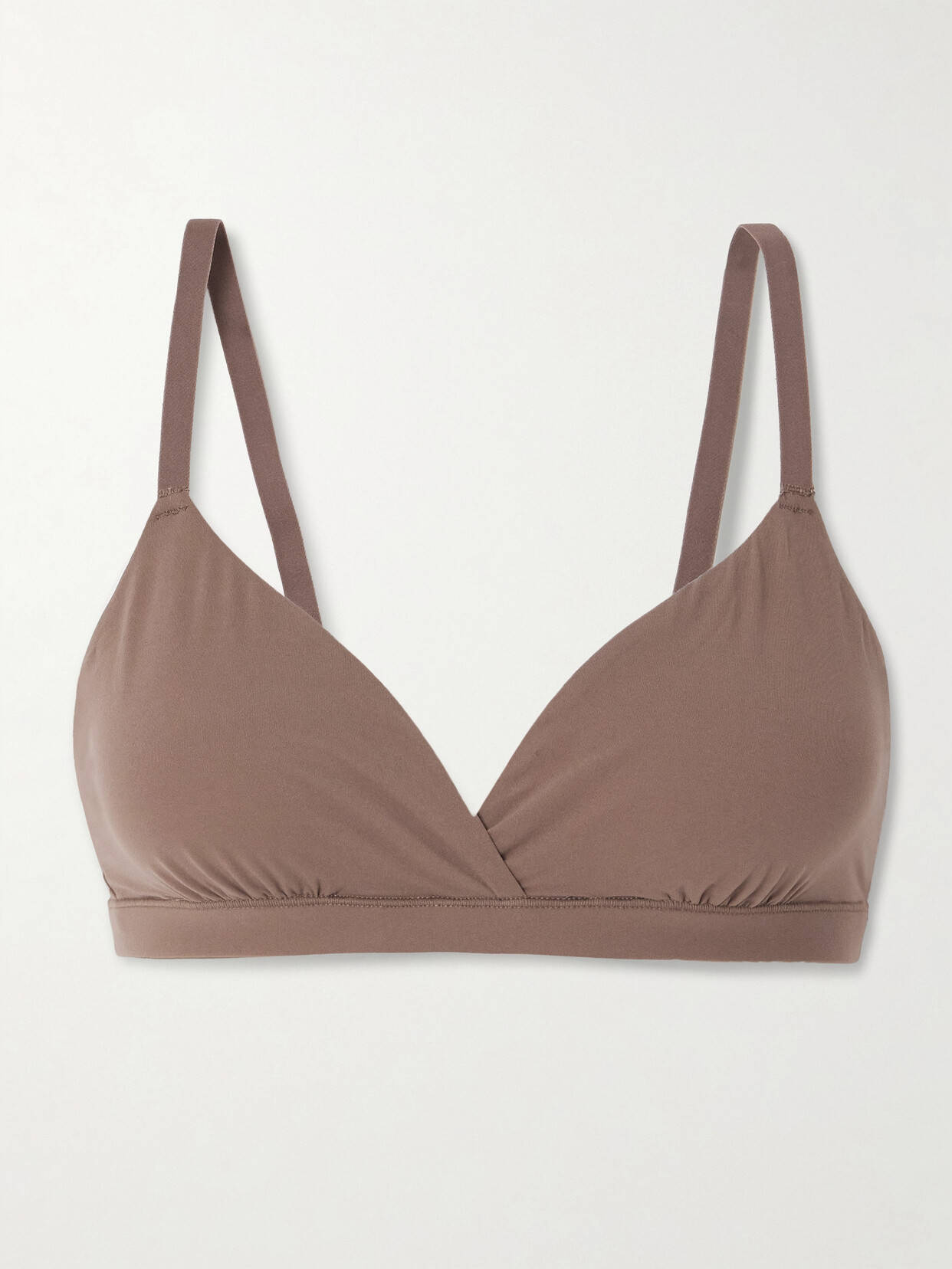 Skims - Fits Everybody Crossover Bralette - Umber