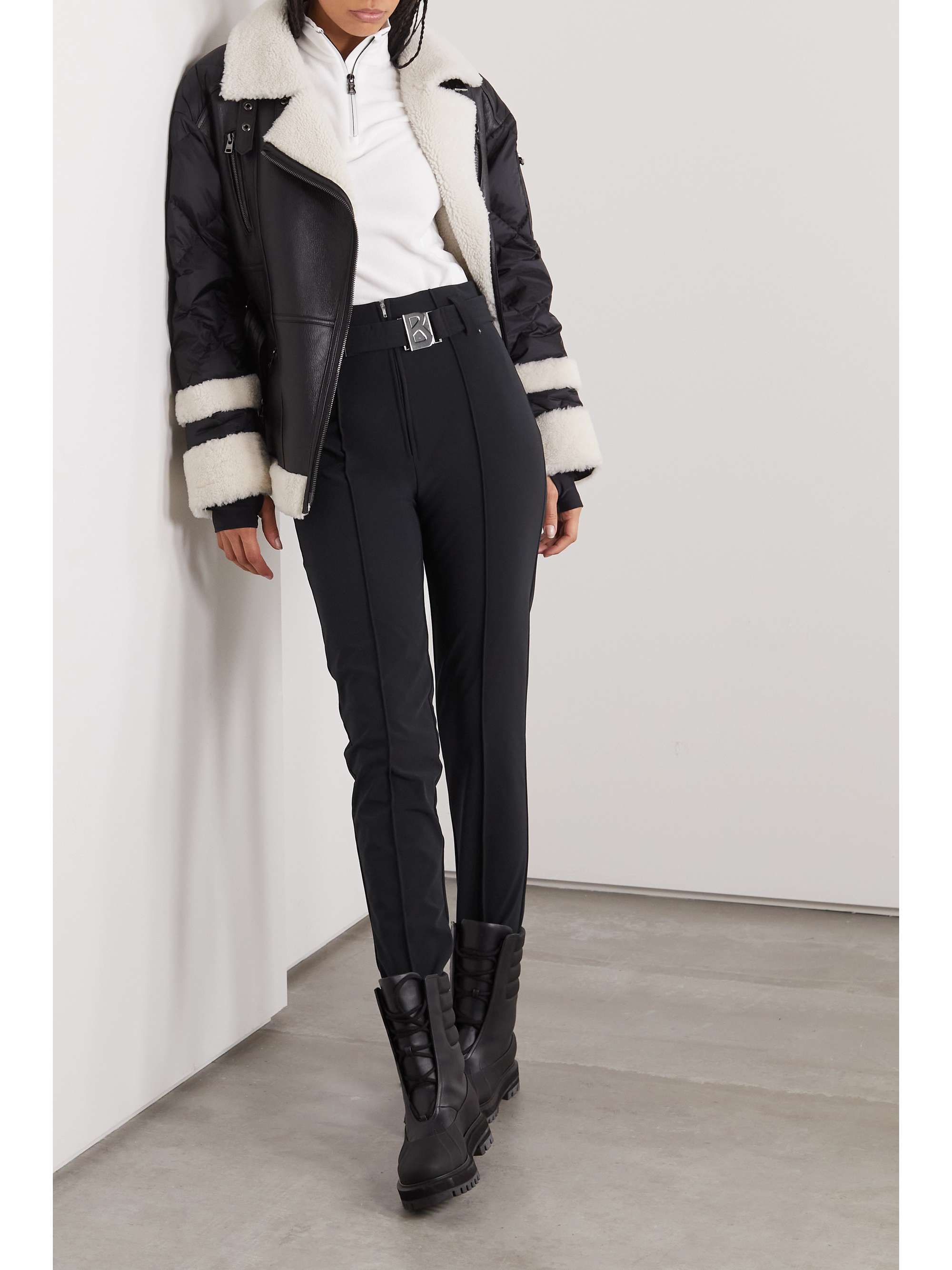 Womens stretch ski sales pants with stirrups