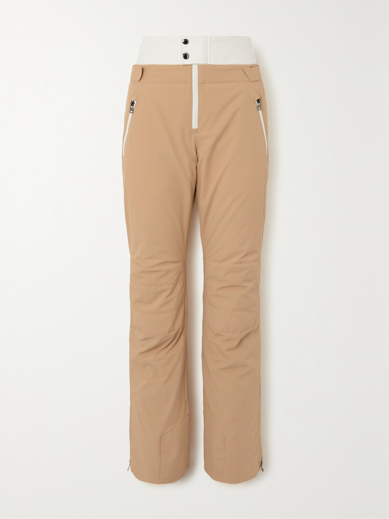 Bogner Maren Layered Slim-leg Ski Pants In Brown