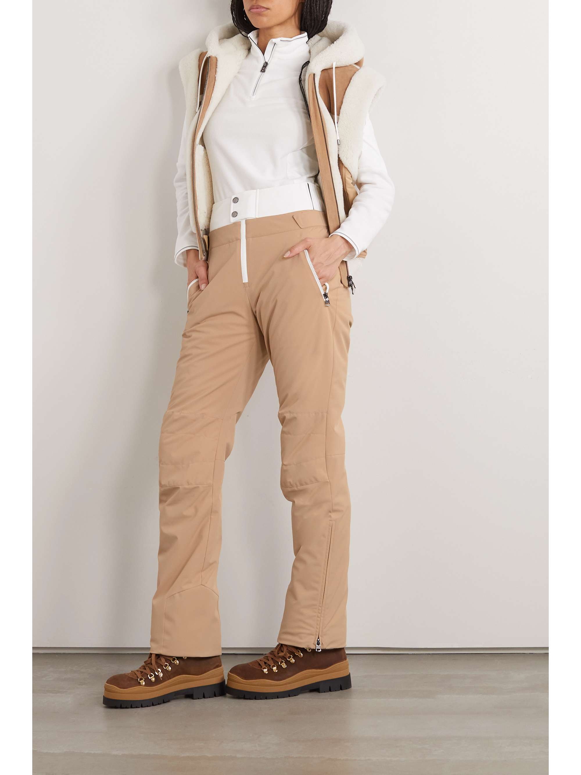 Maren layered slim-leg ski pants