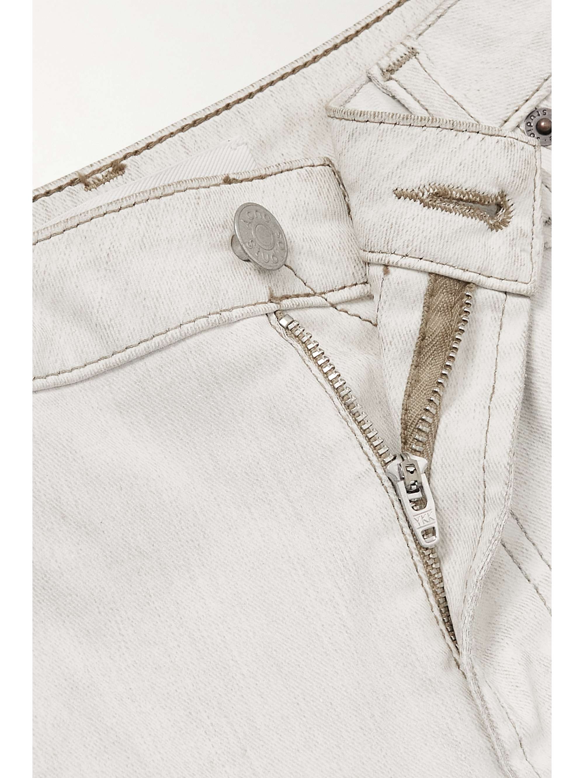 ACNE STUDIOS Bow-detailed flared jeans
