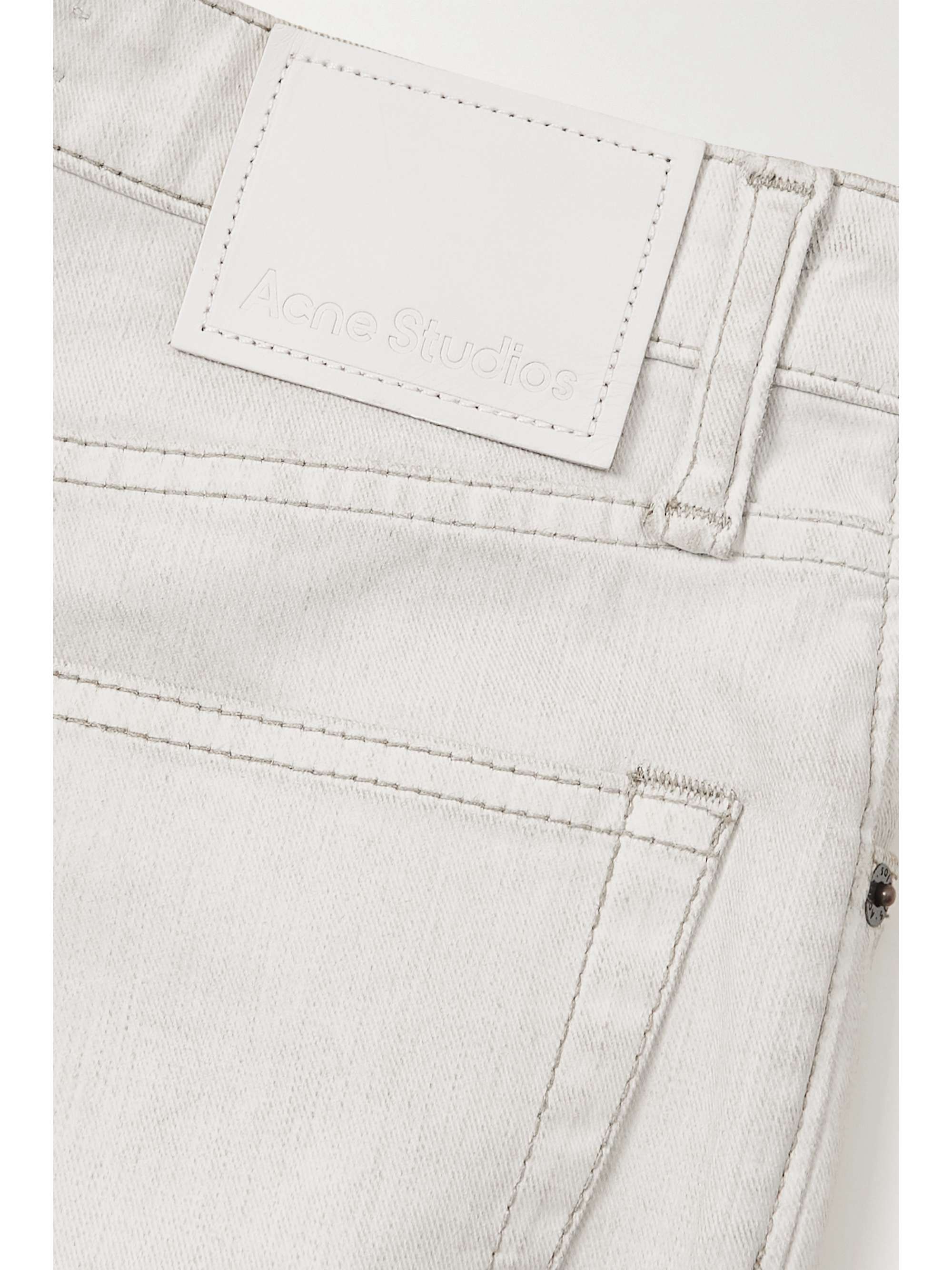 ACNE STUDIOS Bow-detailed flared jeans