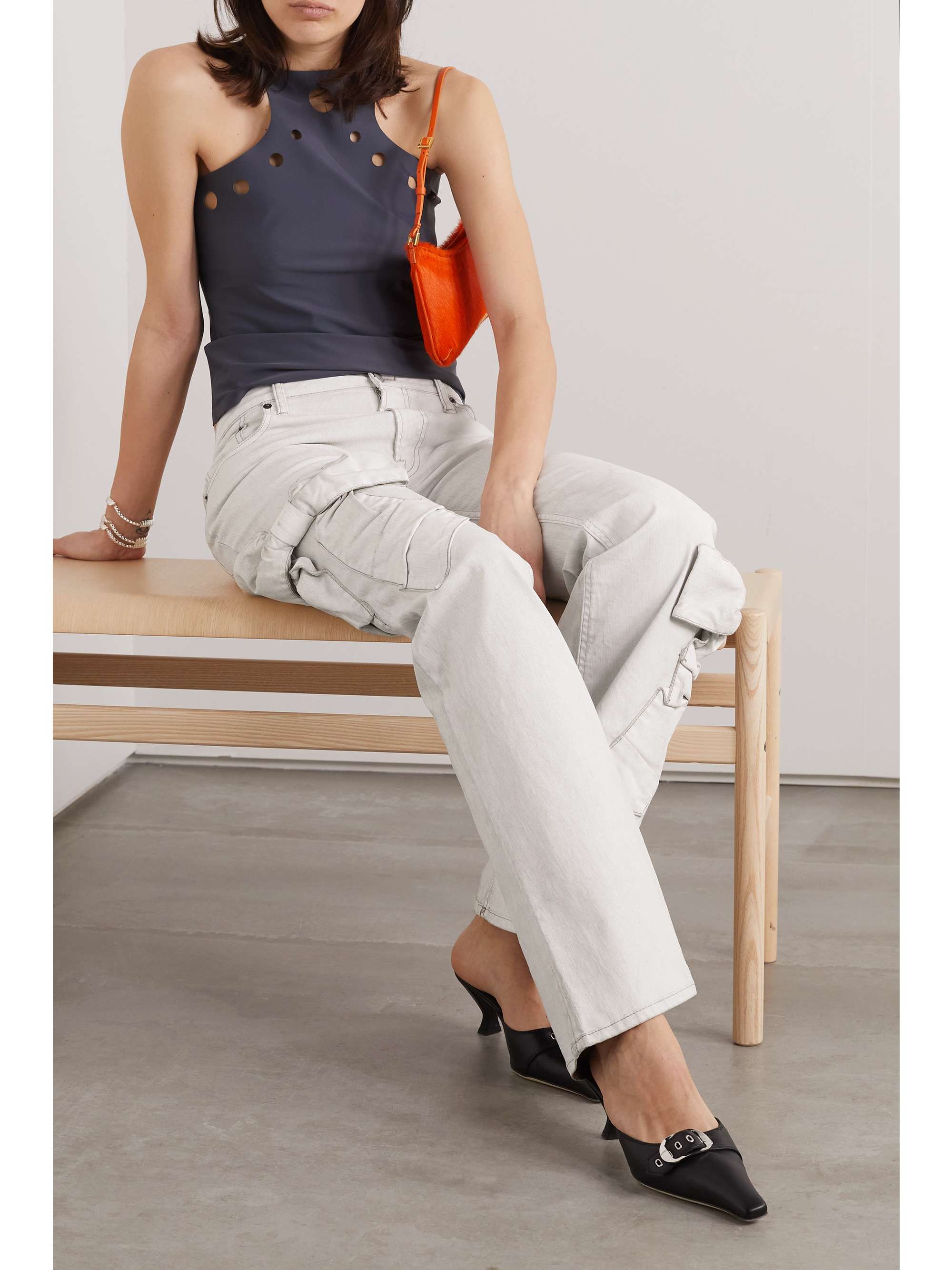 ACNE STUDIOS Bow-detailed flared jeans | NET-A-PORTER ACNE STUDIOS Bow-detailed flared jeans | NET-A-PORTER