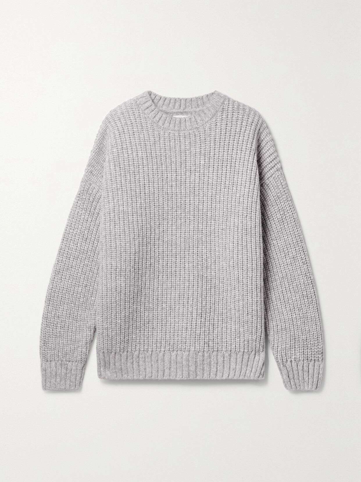 Anine Bing - Sydney Ribbed-knit Sweater - Gray