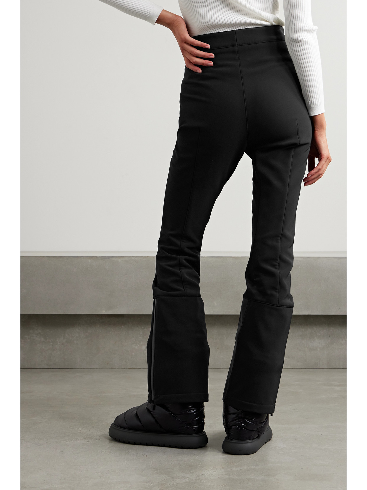 Aztech Mountain Softshell Bella Ski Trousers In Black