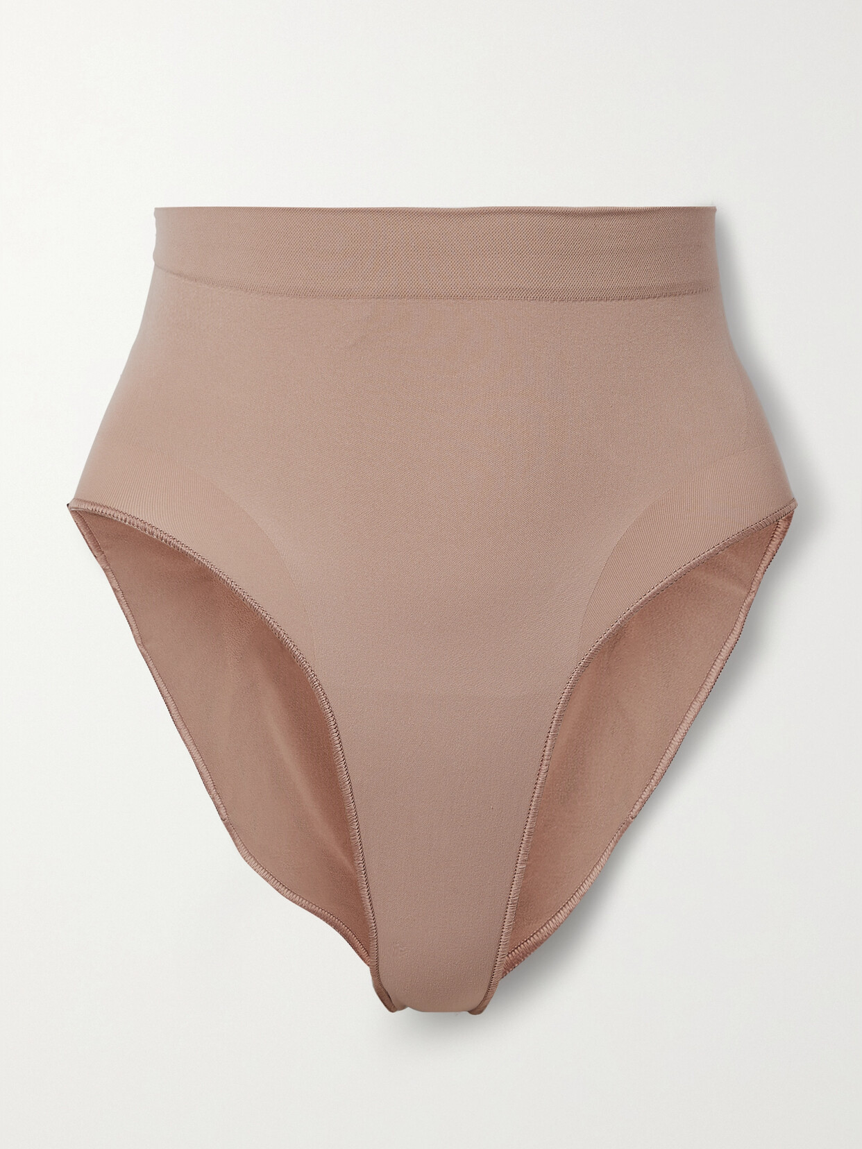 Skims Seamless Sculpt Mid Waist Brief In Neutrals