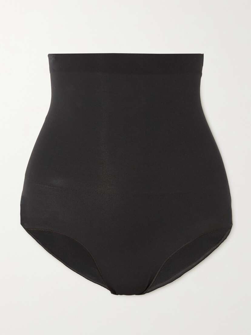 Skims Core Control High Waist Briefs - Onyx