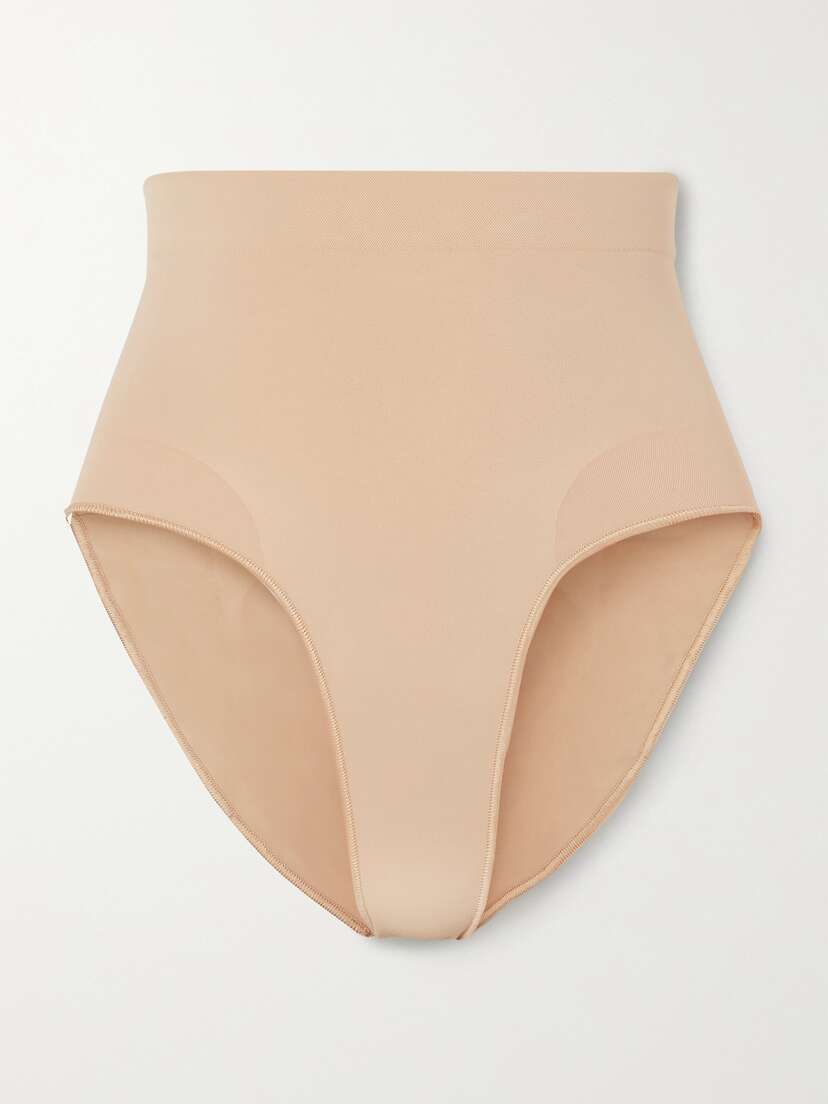 Skims Seamless Sculpt Mid Waist Brief - Clay