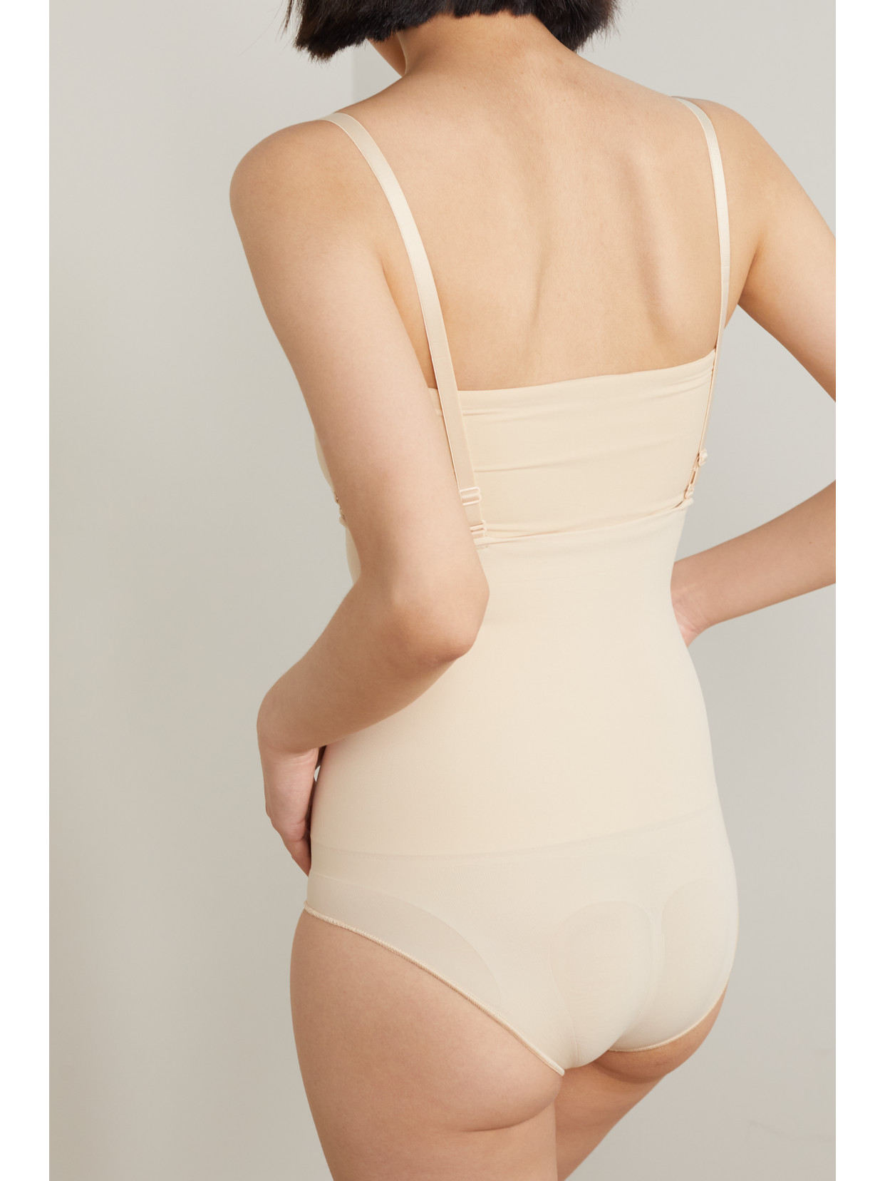 Shop Skims Core Control High Waist Brief In Neutrals