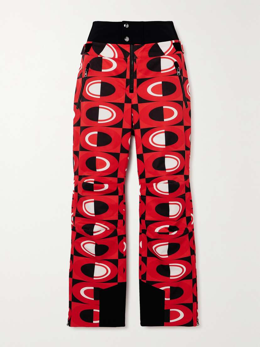 Bogner Maren Printed Straight-leg Ski Pants