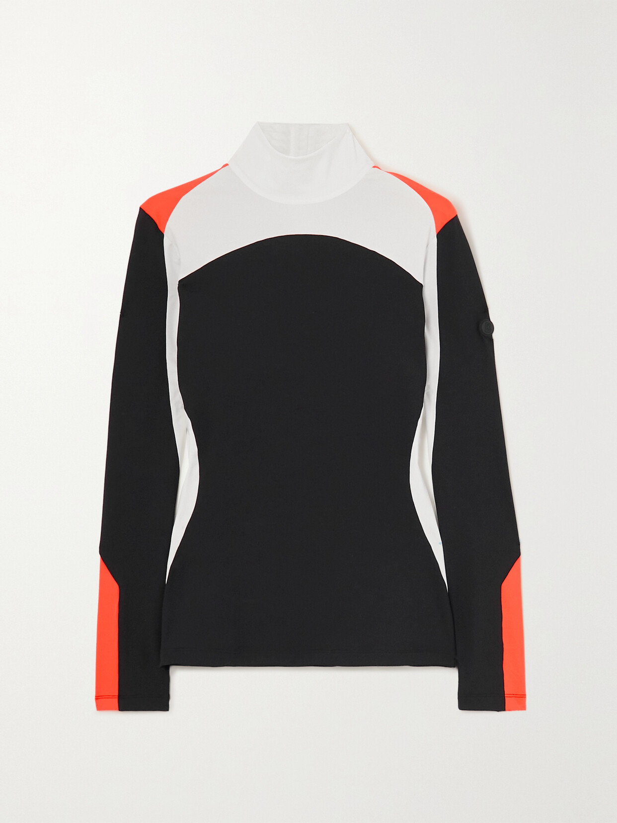 Bogner - Loryn Color-block Stretch-jersey Base Layer - Black