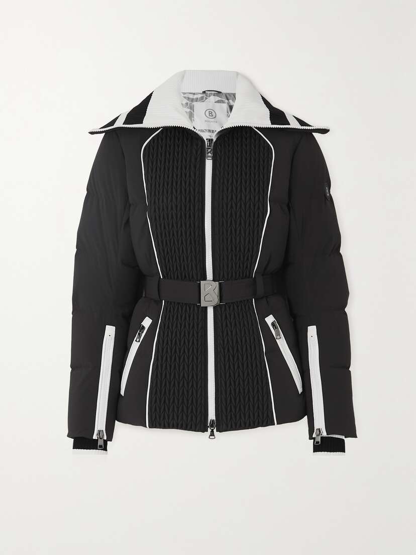 Bogner Polly Belted Quilted Padded Ski Jacket