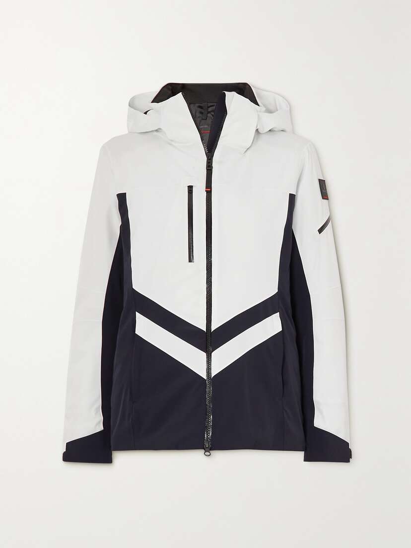 BOGNER FIRE+ICE Dalya Hooded Two-tone Ski Jacket