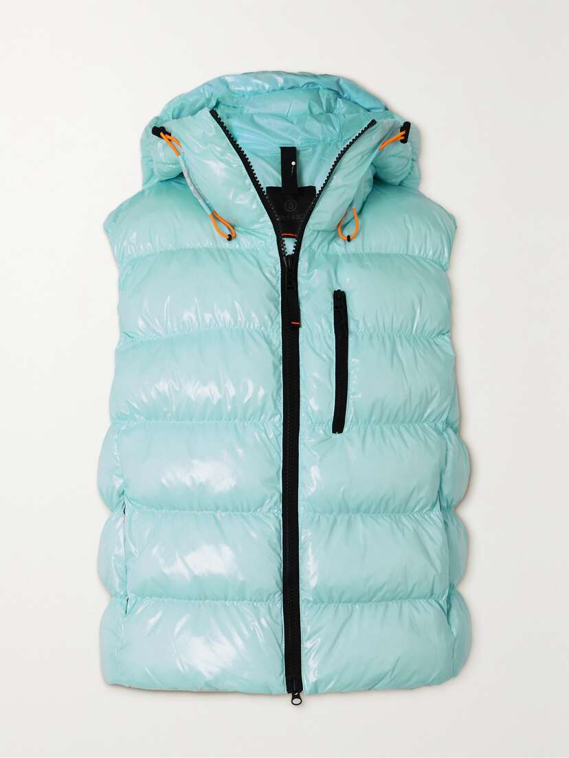 BOGNER FIRE+ICE Naima Padded Quilted Hooded Ski Vest