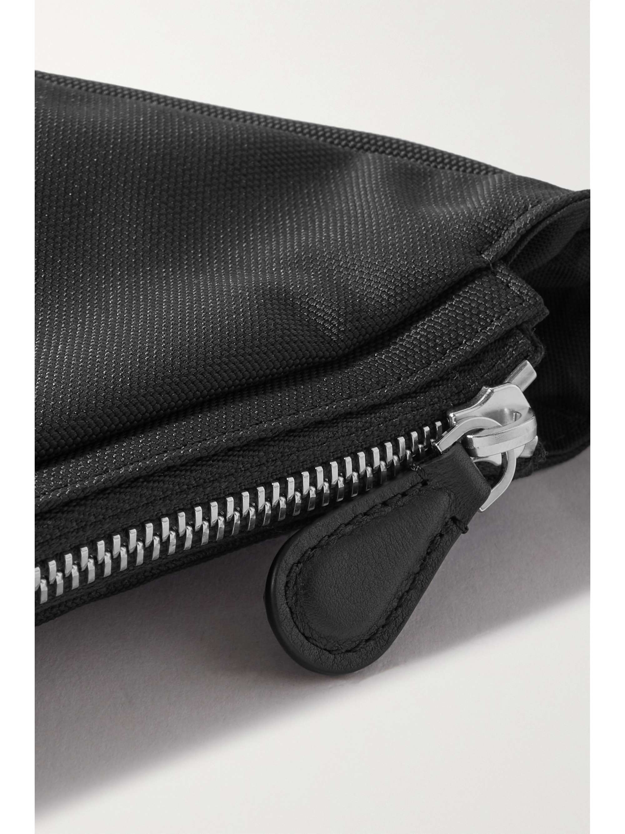 THE ROW Slouchy Banana Two leather-trimmed canvas shoulder bag