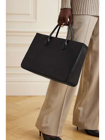 Regal Noir Textured Tote