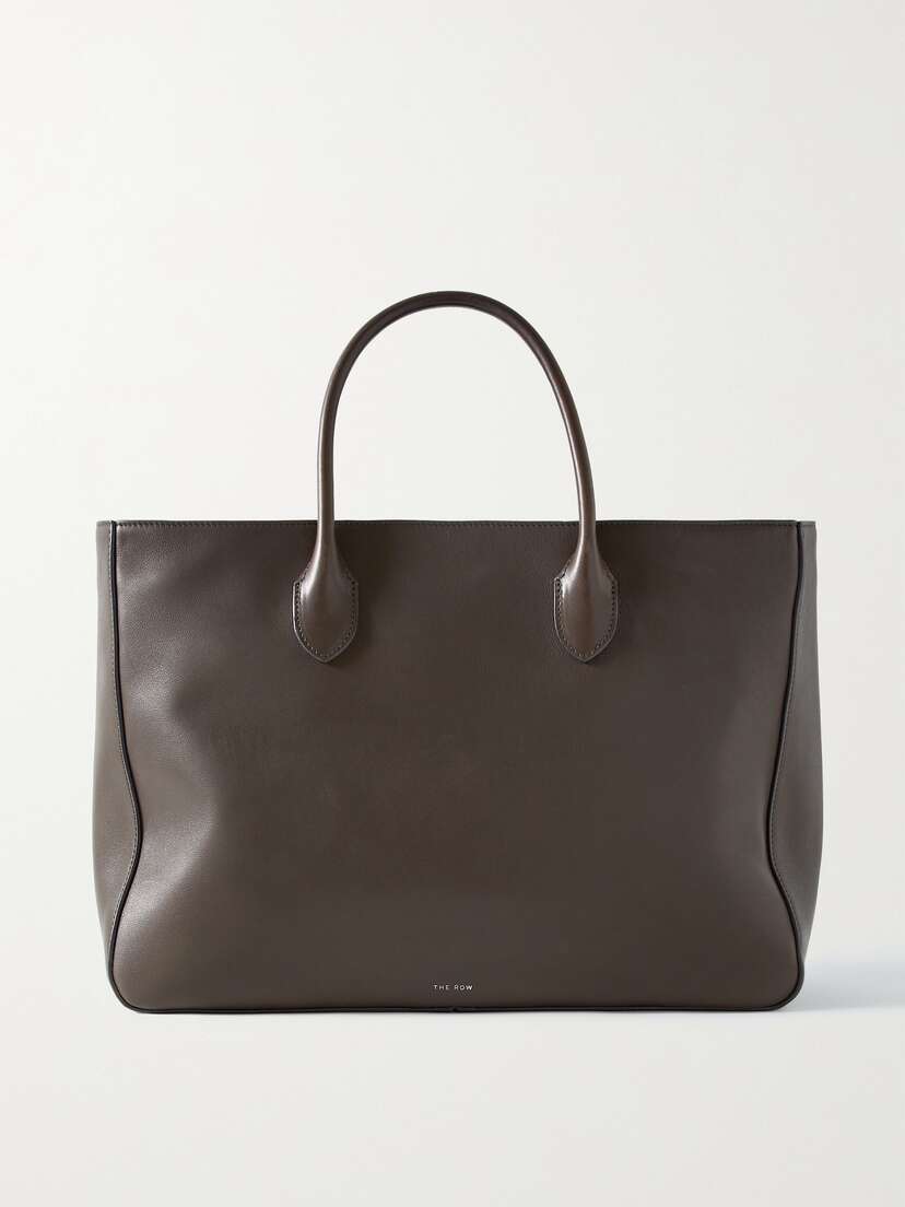 The Row Luxe E/w Leather Tote