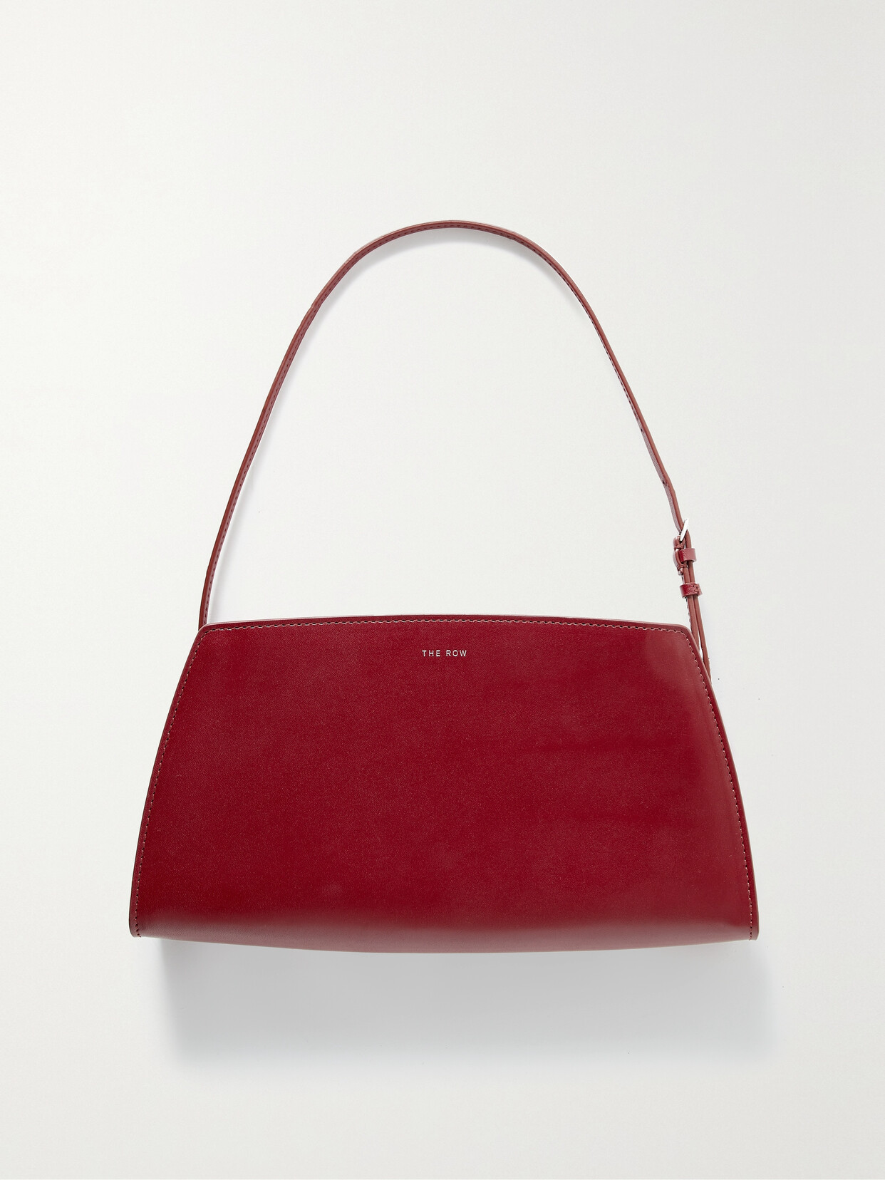 The Row - Dalia Glossed-leather Shoulder Bag - Red