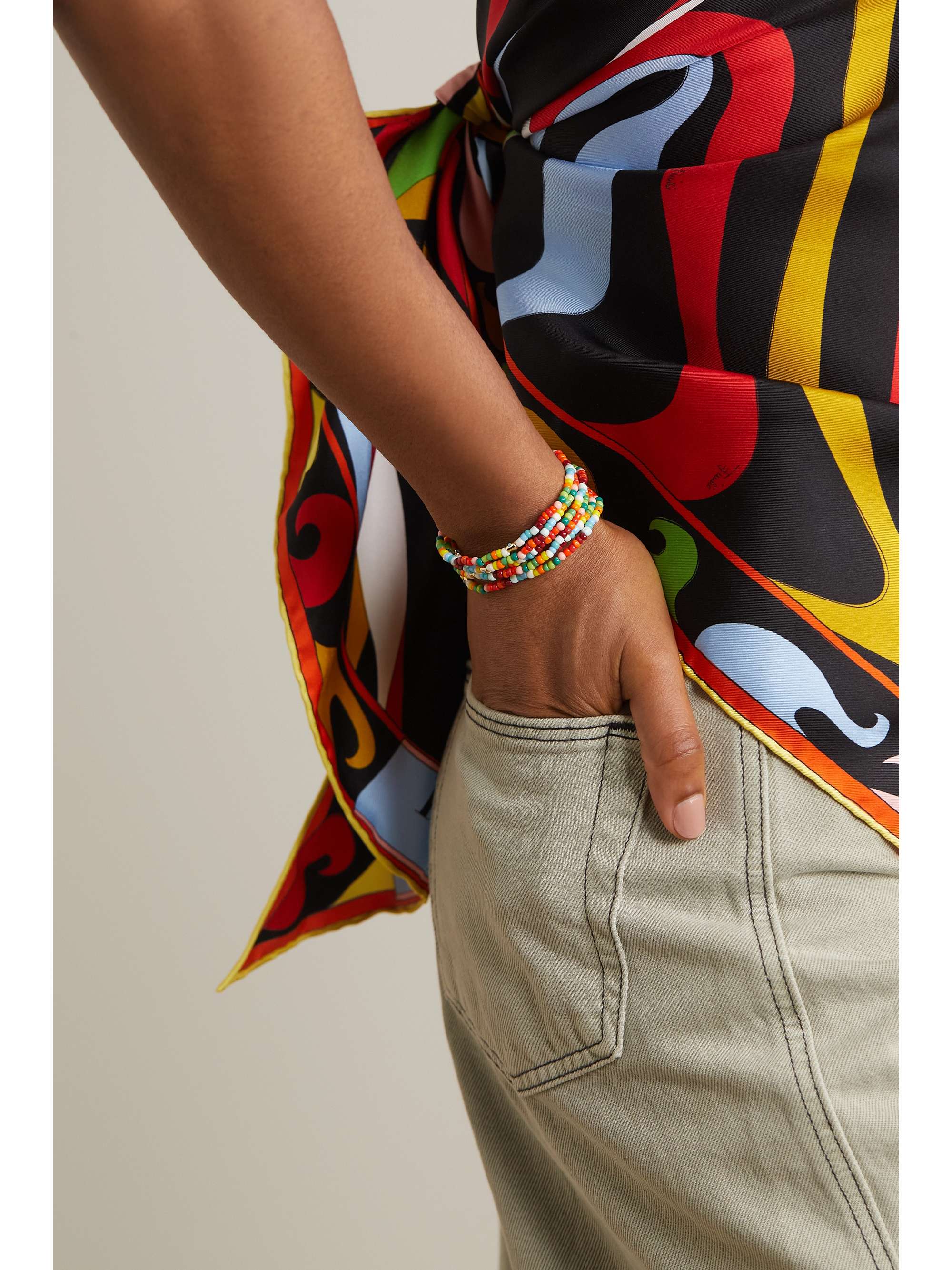 ROXANNE ASSOULIN The Brighter The Better set of six beaded
