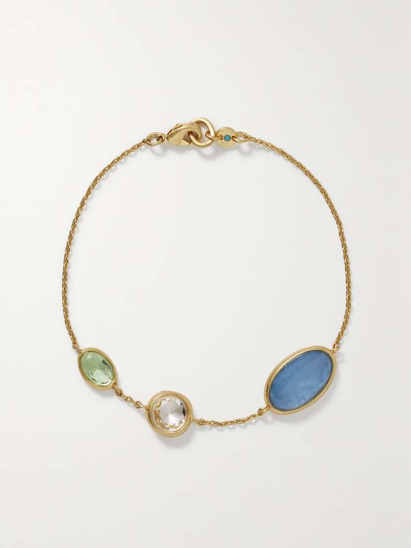 Roxanne Assoulin Gold-tone Crystal Bracelet