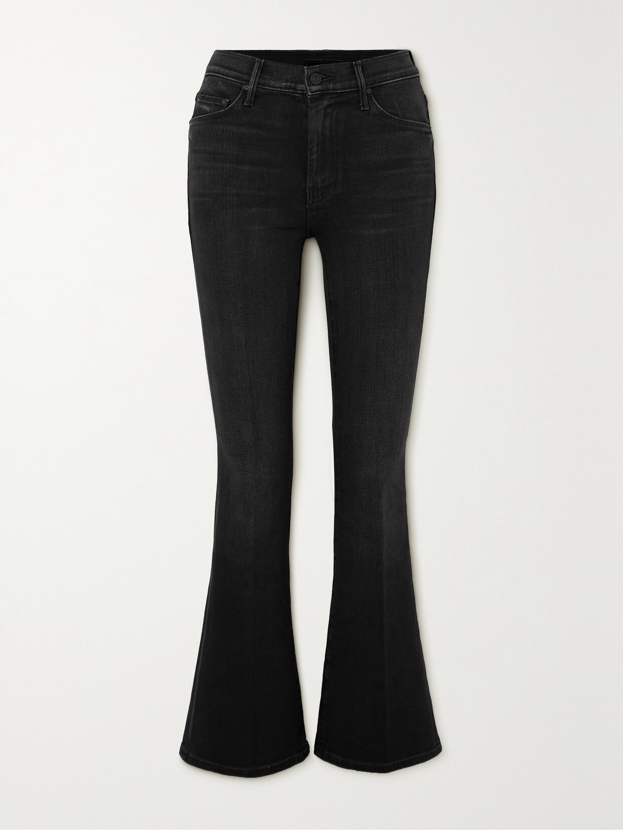 MOTHER + NET SUSTAIN THE WEEKENDER HIGH-RISE FLARED JEANS