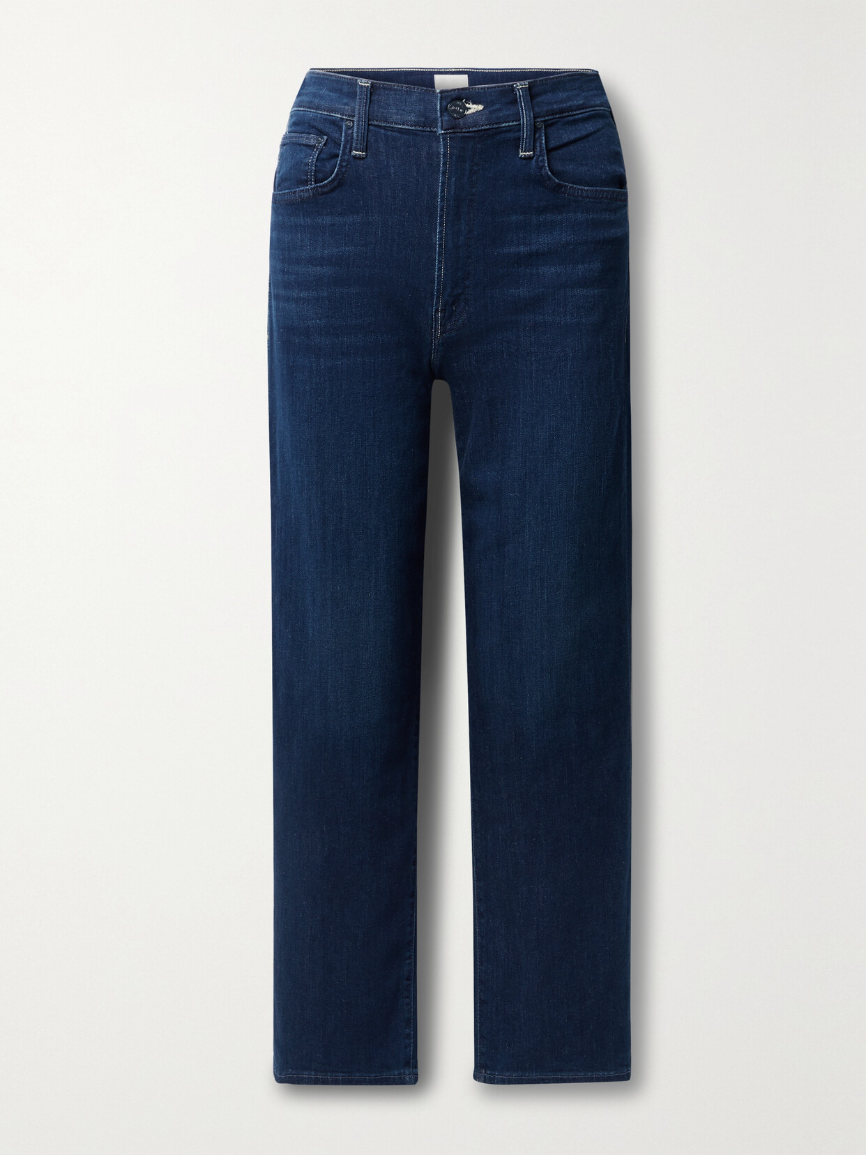 Mother - + Net Sustain The Rambler High-rise Straight-leg Jeans - Blue