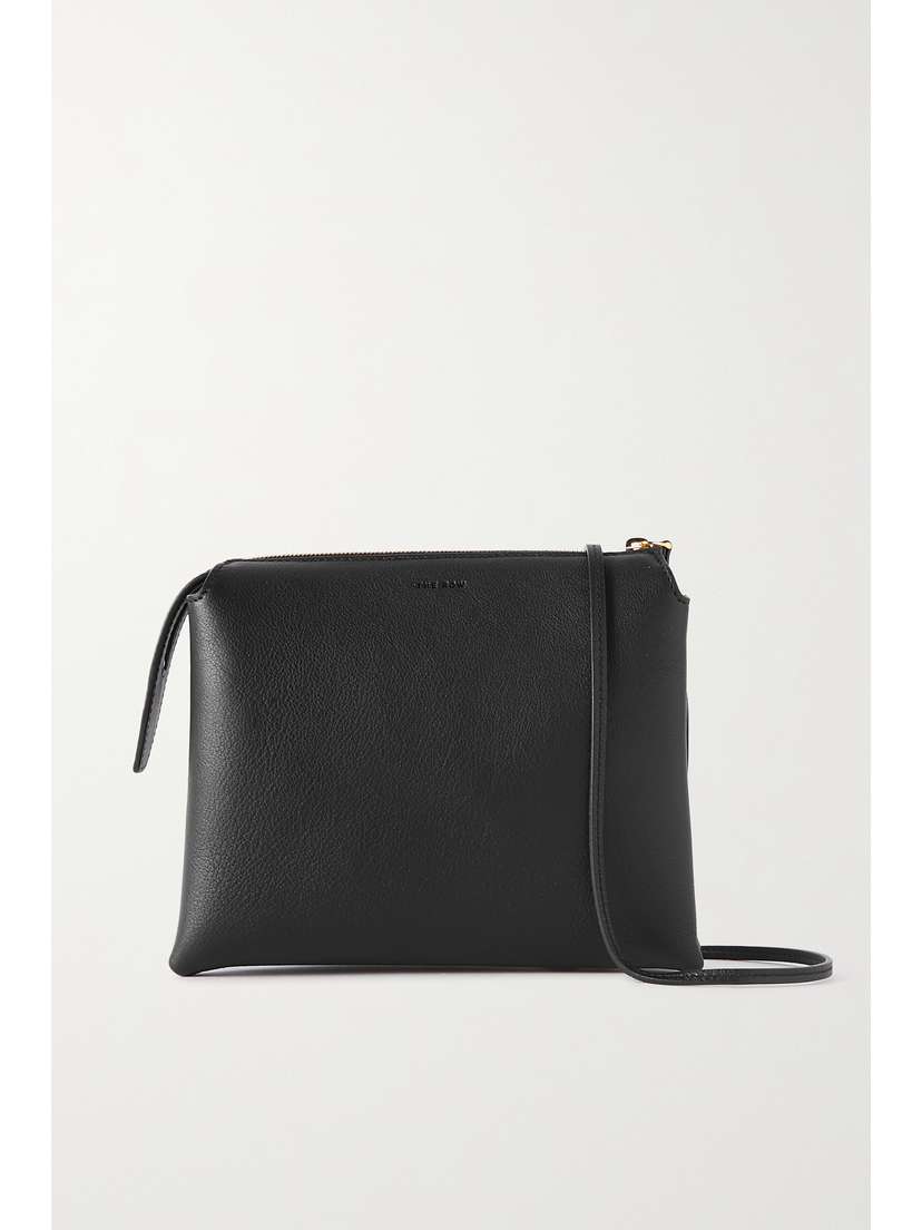 The Row Nu Twin Mini Leather Shoulder Bag