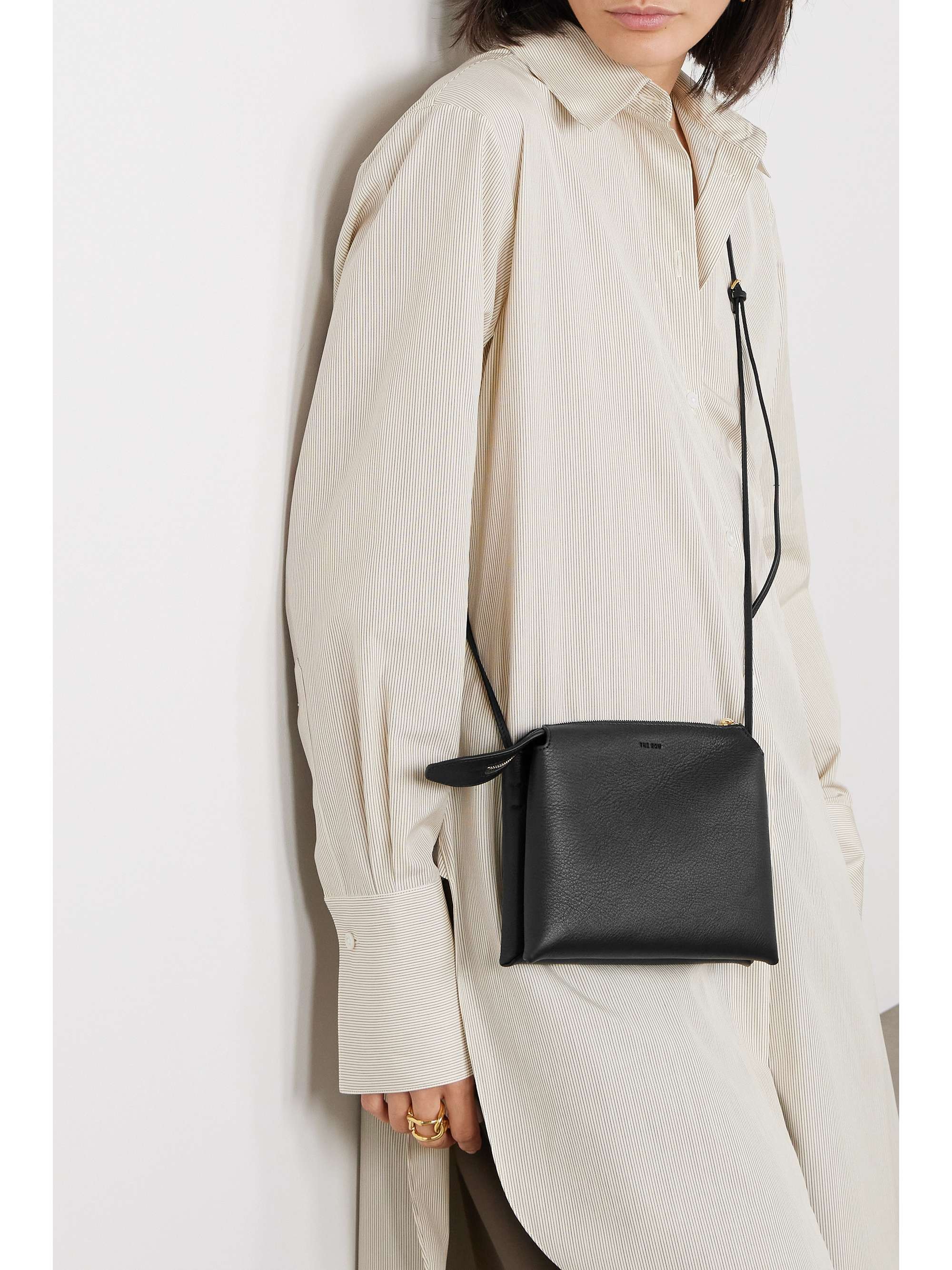 THE ROW Nu Twin mini leather shoulder bag | NET-A-PORTER