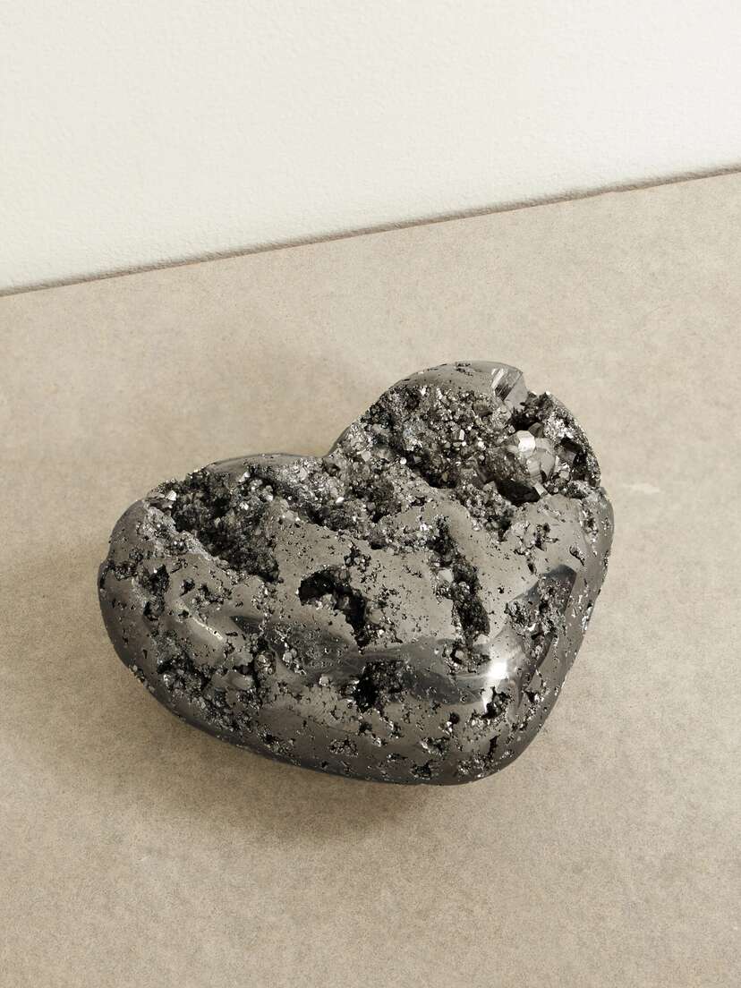 JIA JIA Pyrite Heart