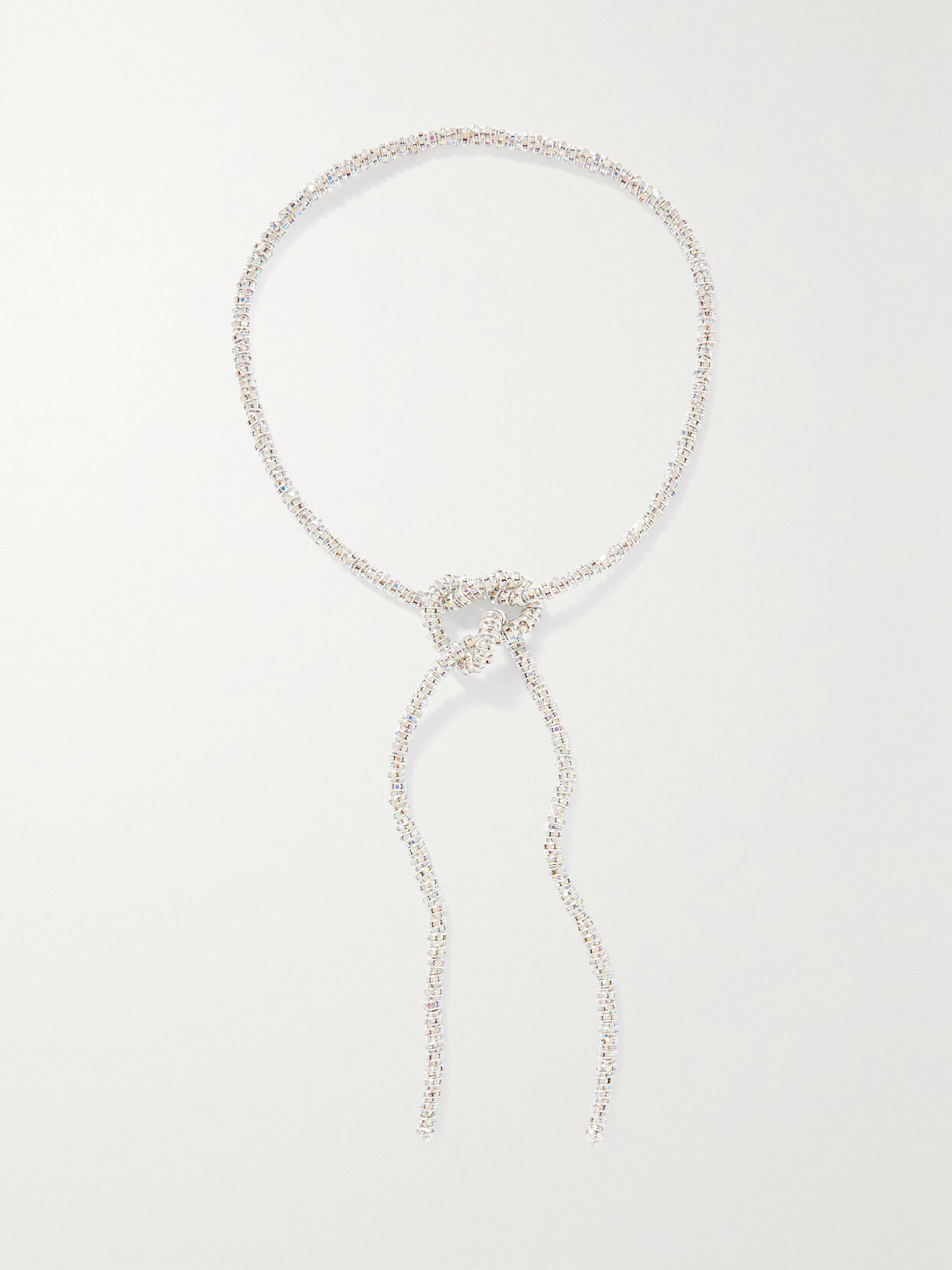 PEARL OCTOPUSS.Y Serpent -plated Crystal Necklace