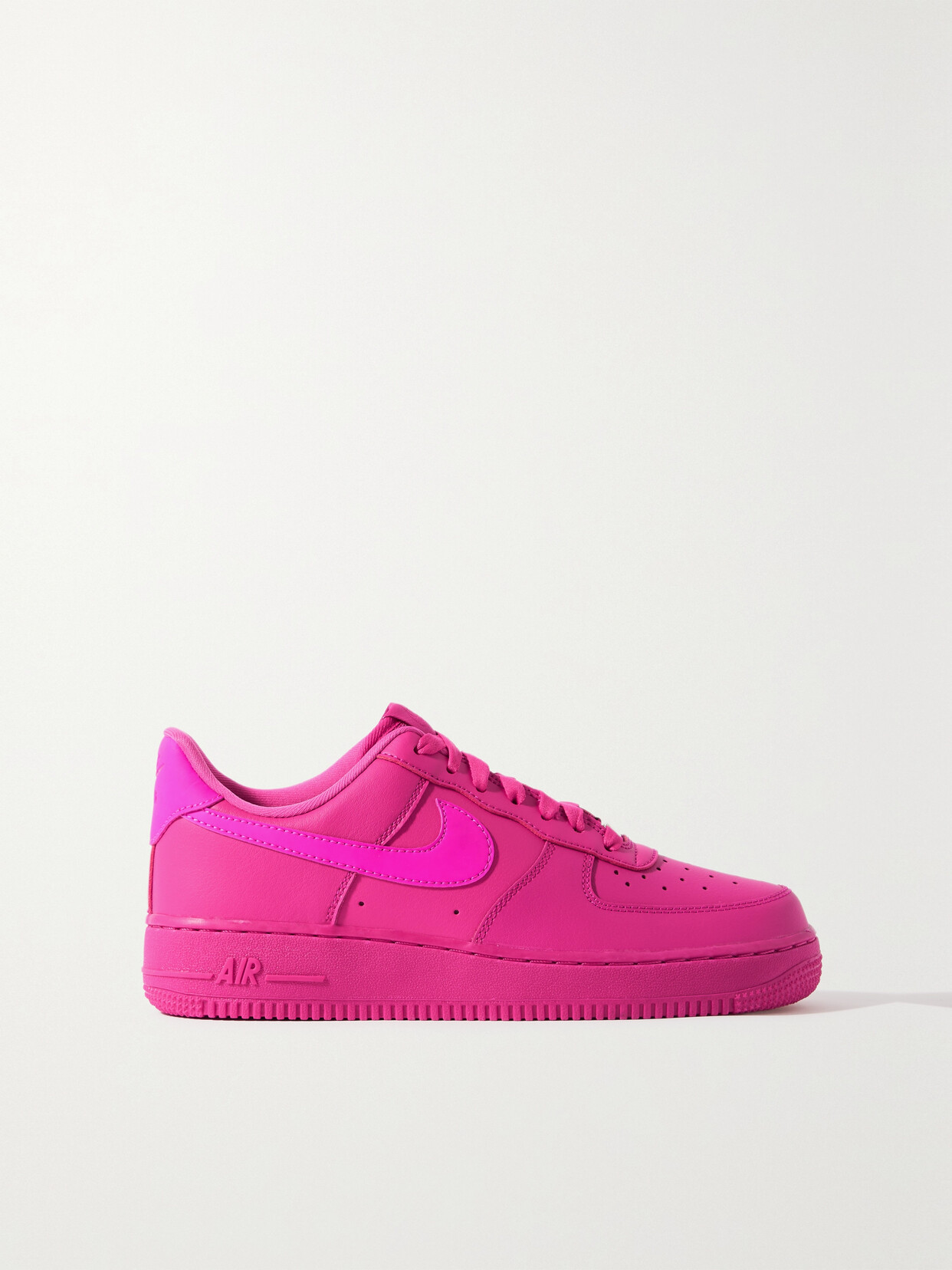 Shop Nike Air Force 1 '07 Leather Sneakers In Pink