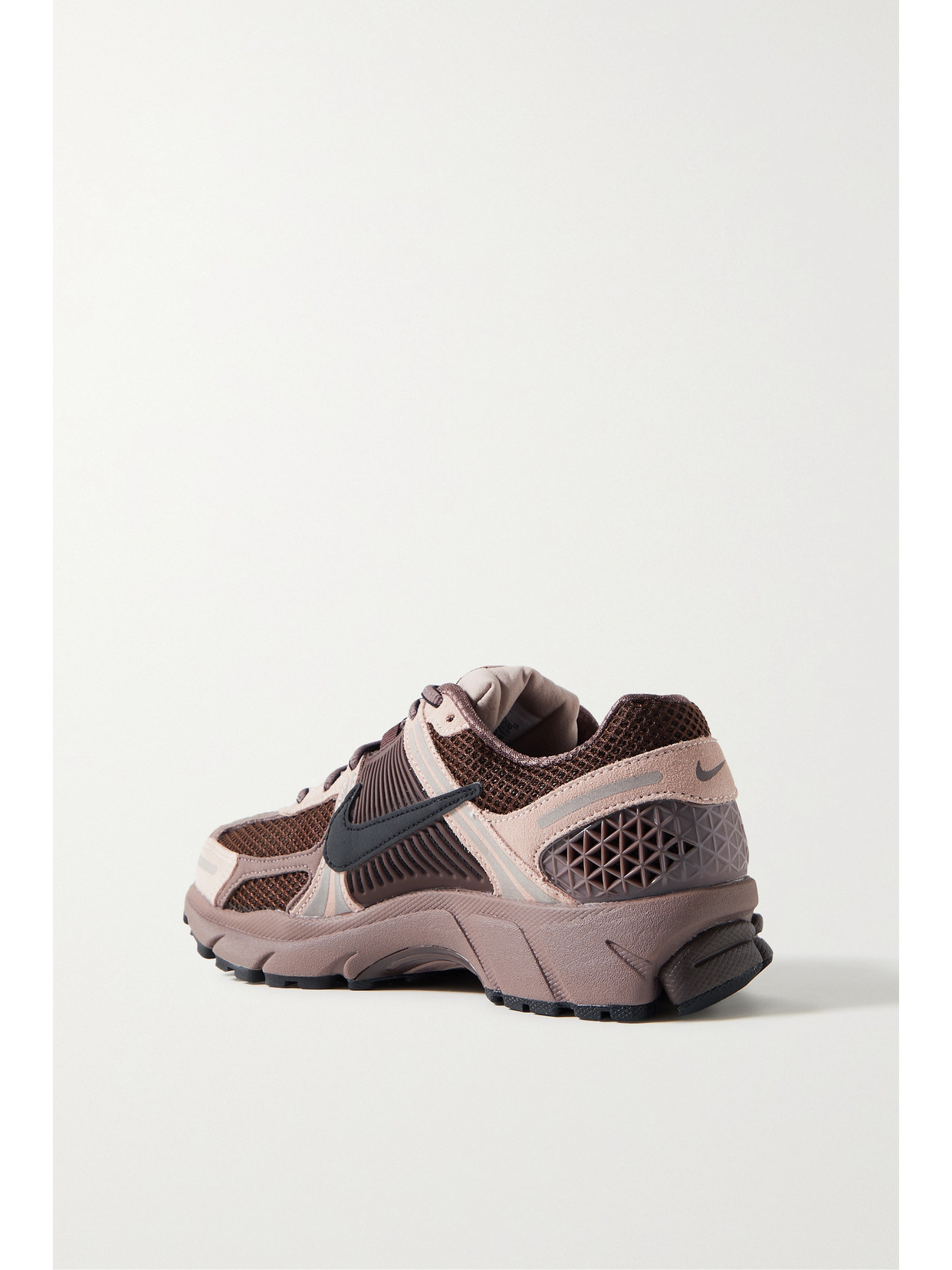 NIKE ZOOM VOMERO 5 SUEDE-TRIMMED LEATHER, RUBBER AND MESH SNEAKERS