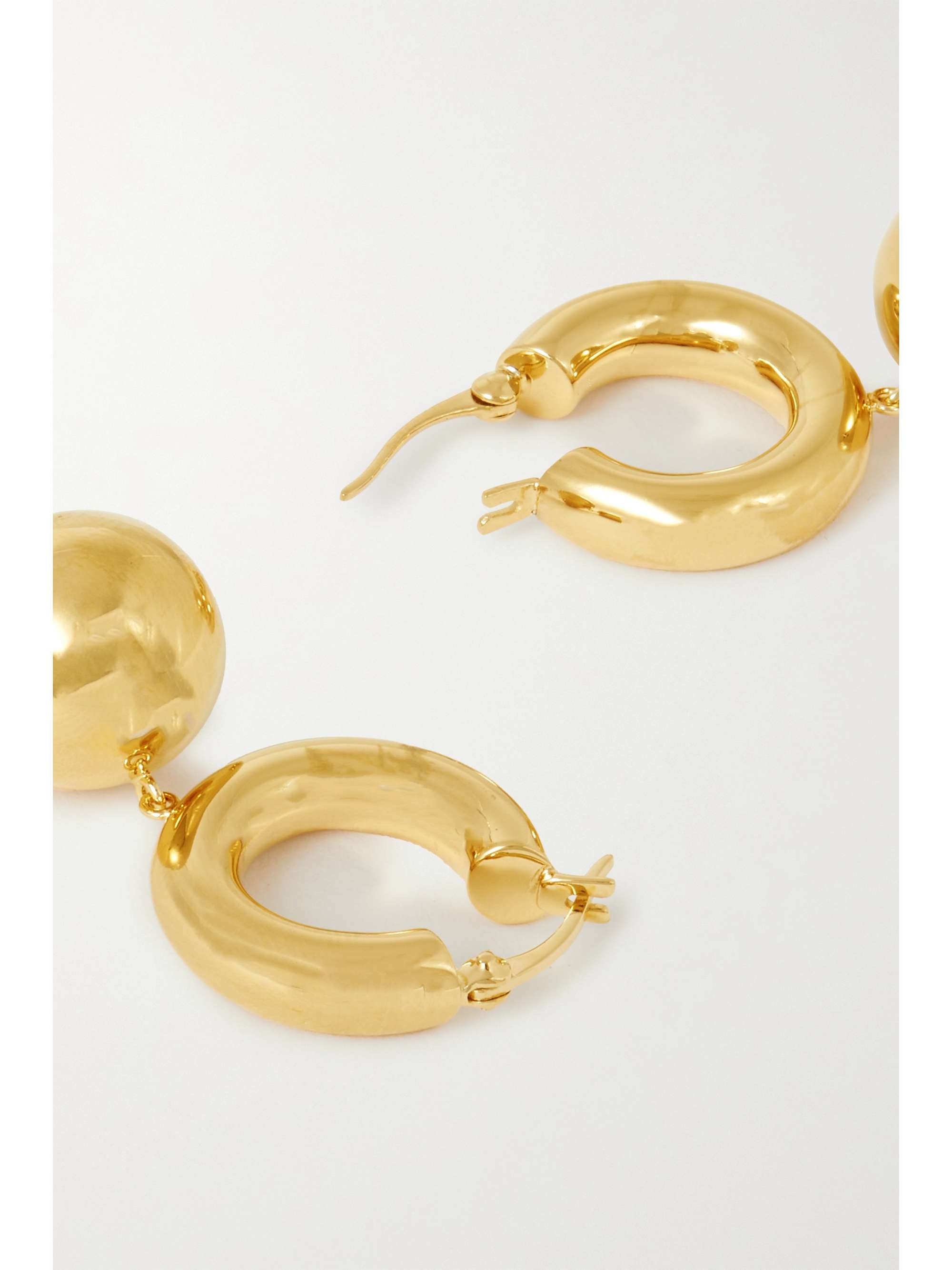 LIÉ STUDIO The Marie gold-plated hoop earrings