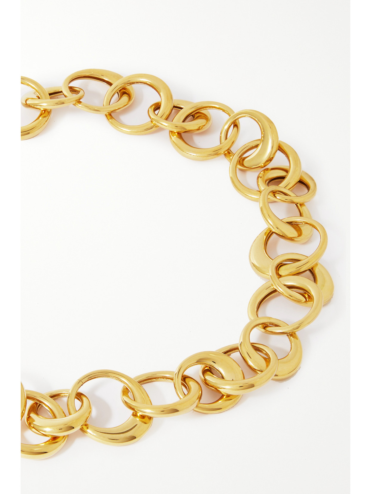 Lie Studio The Laura Gold-plated Necklace In Gold