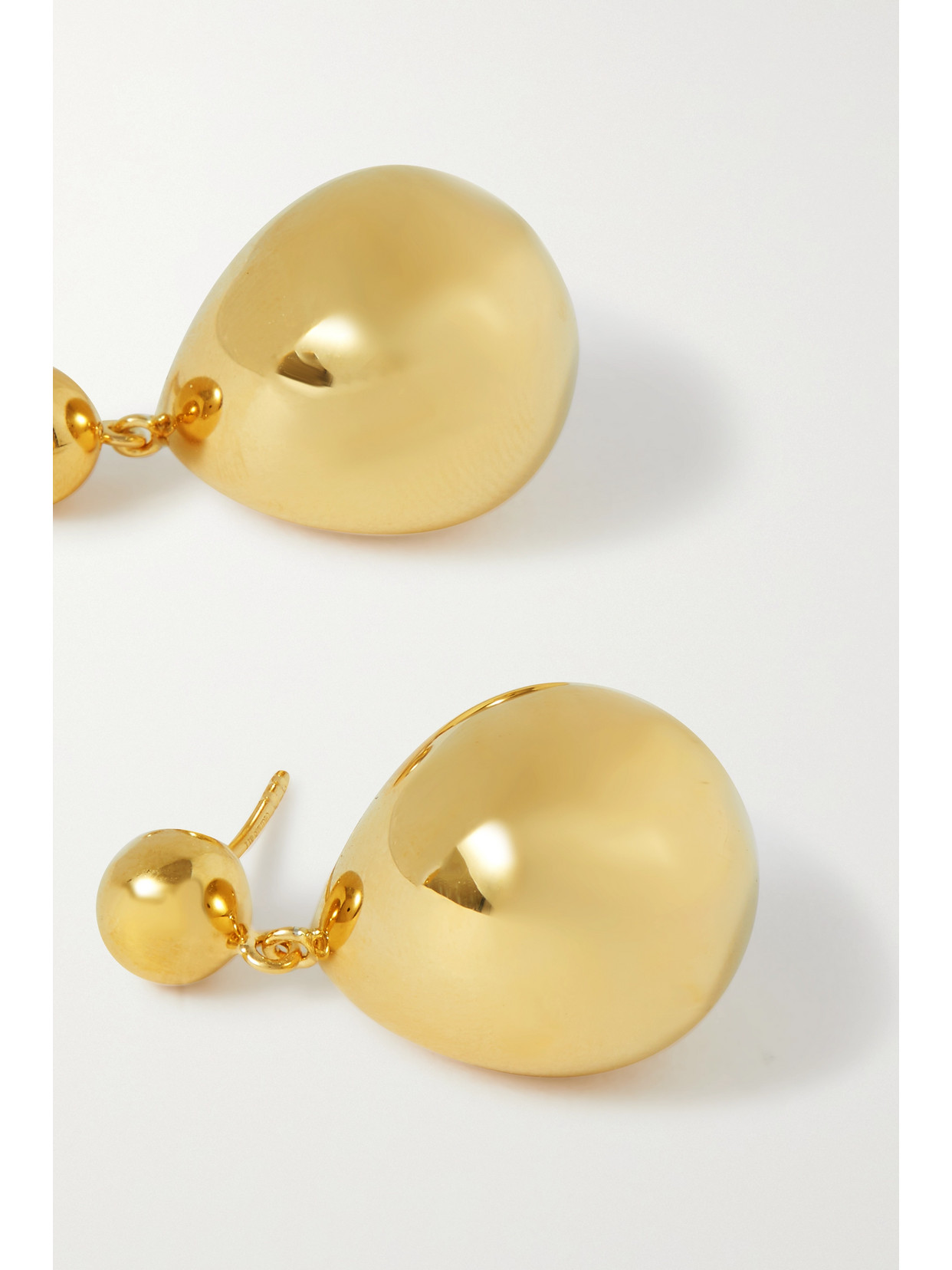 Lie Studio The Julie Gold-plated Earrings In Gold