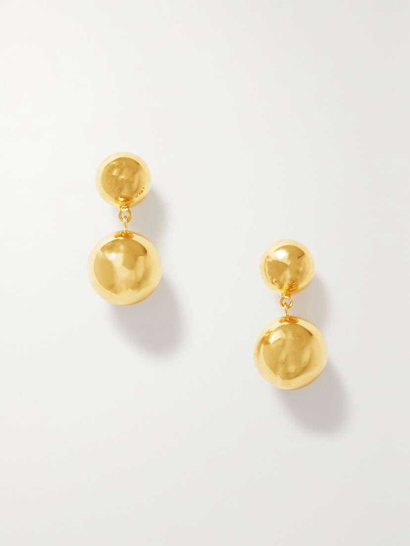 LIÉ STUDIO The Caroline Gold-plated Earrings