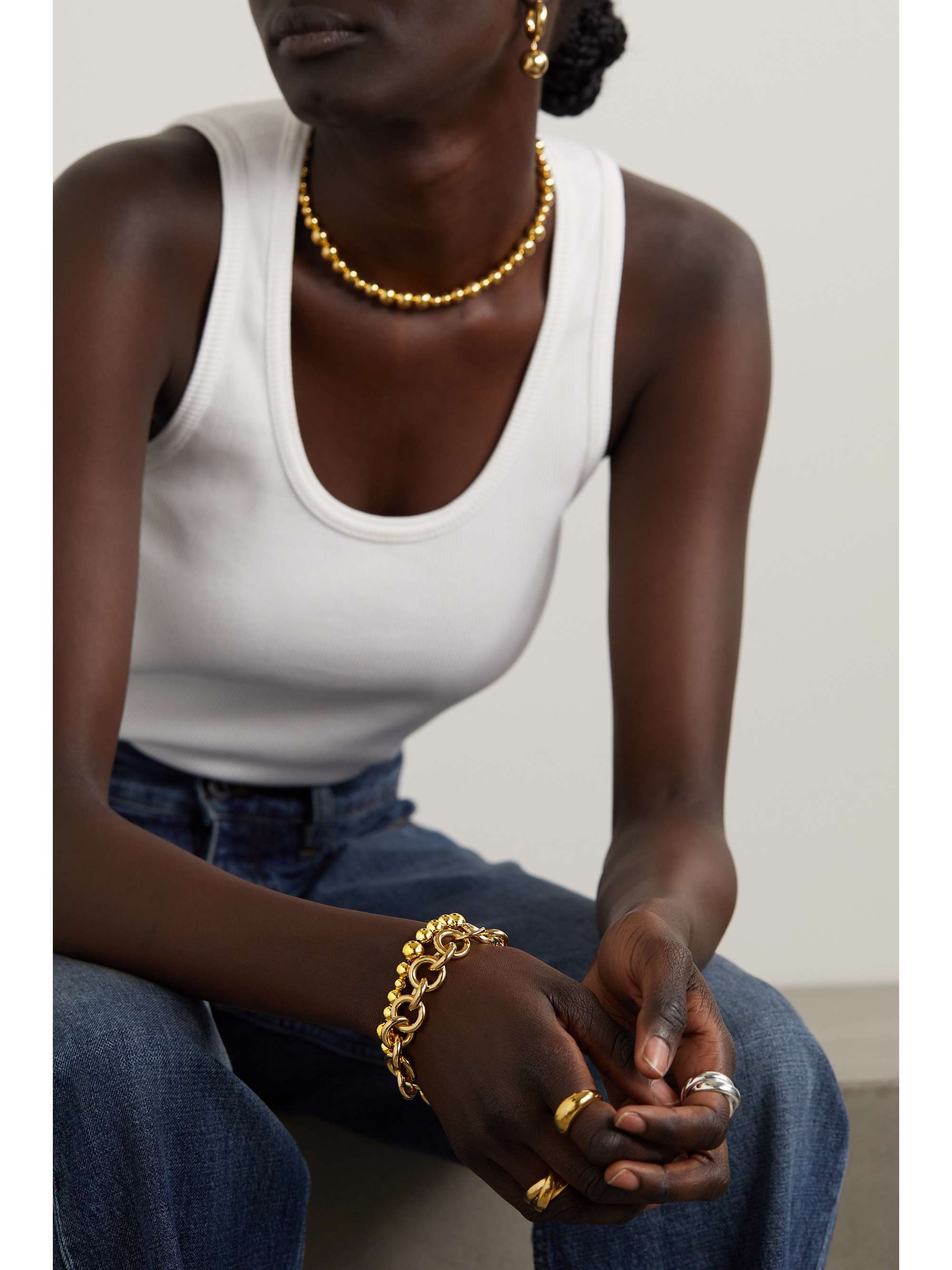 LIÉ STUDIO The Elly gold-plated bracelet