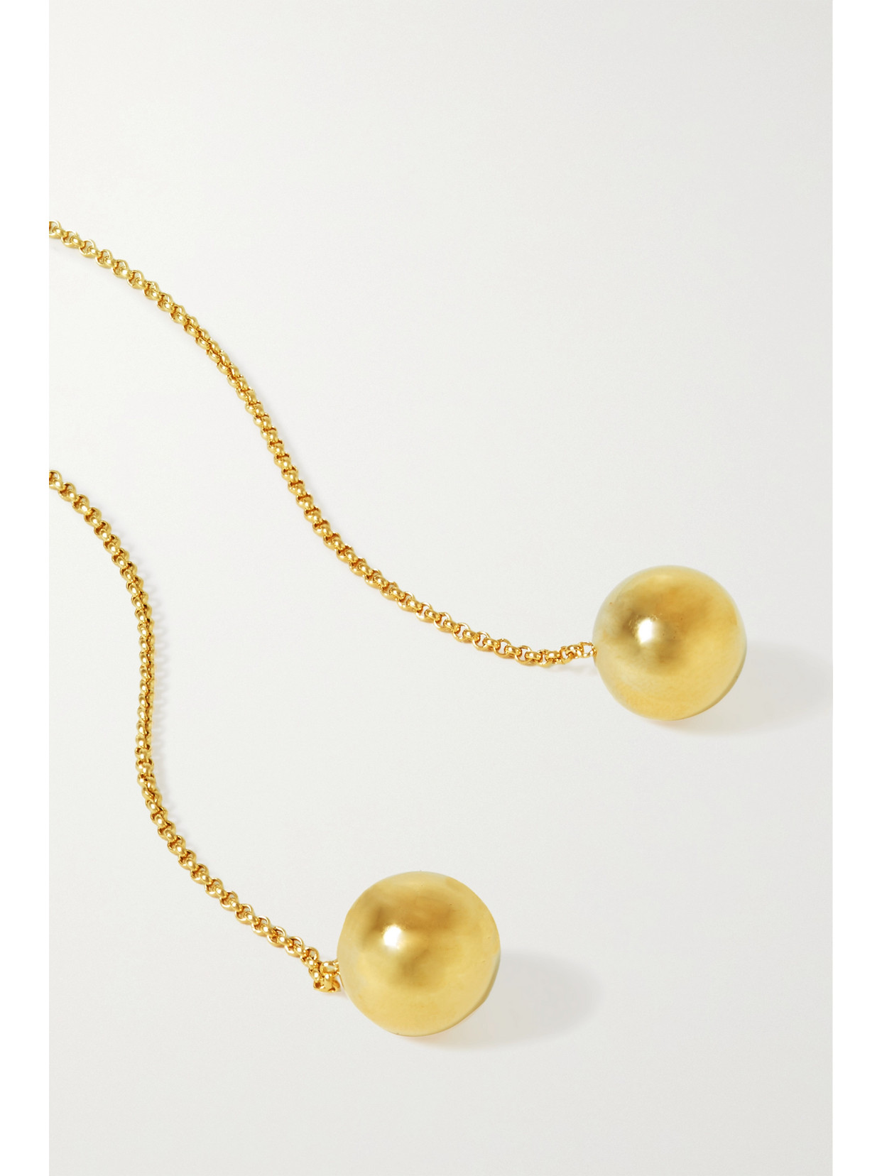 Shop Lie Studio The Astrid Gold-plated Necklace